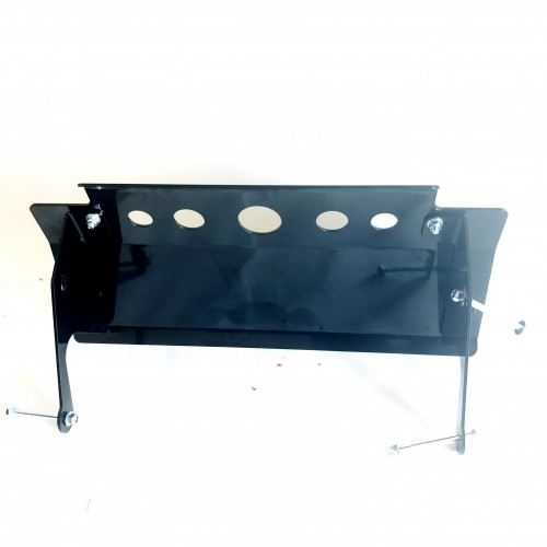Black Steering Guard - Steel