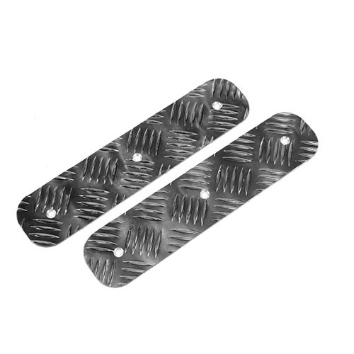 Chequer Plate Long Treadplates Uncoated 2mm Defender 83-07 - BTL-2MV/U