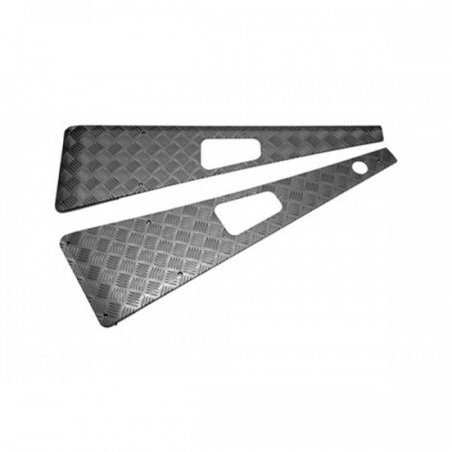 WTKIT01-NH/B - Defender Black Powder Coated Wing Tops Pair without Aerial Hole 1983-2007