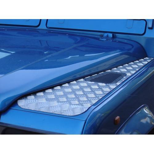 Wing Top Chequer Plate Kit 90/110 Full Length 2mm Per Pair