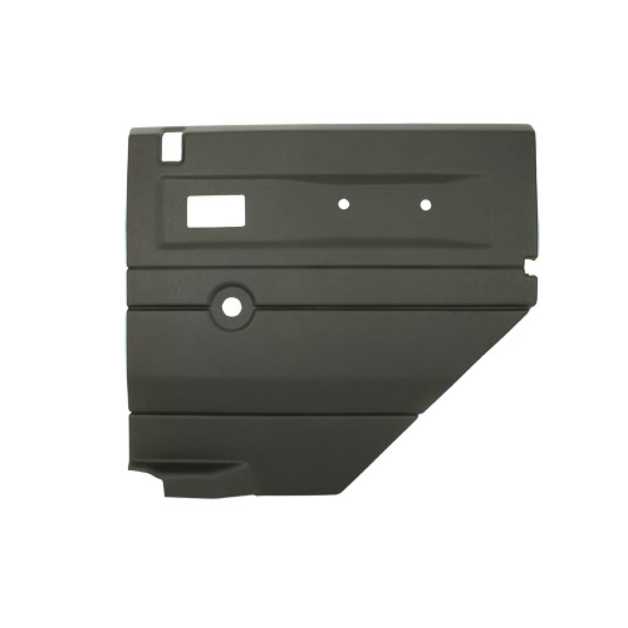 TF2480 - Black RH Push Button Rear Door Card with Manual Windows Def