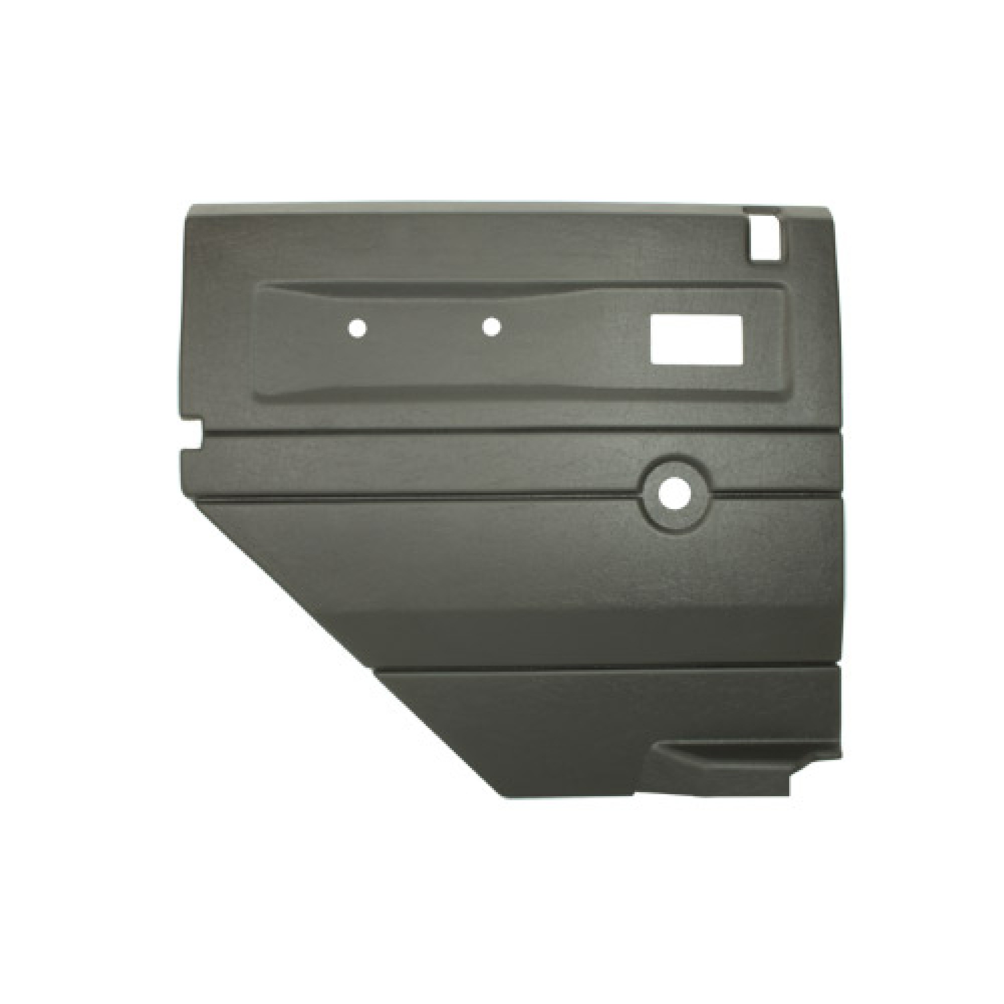 TF2483 - Dgrey LH Push Button Rear Door Card with Manual Windows Def