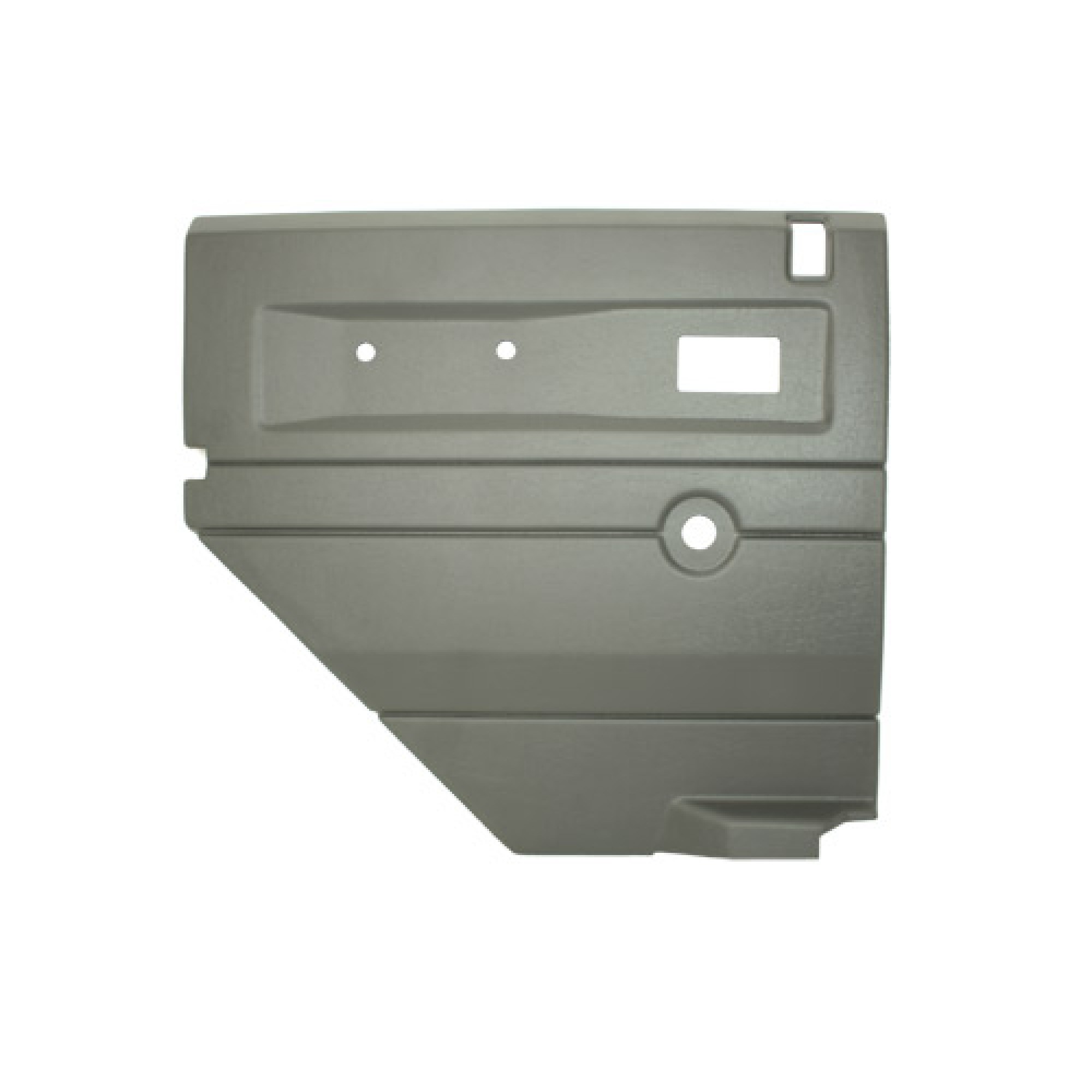 TF2493 - Lgrey LH Push Button Rear Door Card with Manual Windows Def