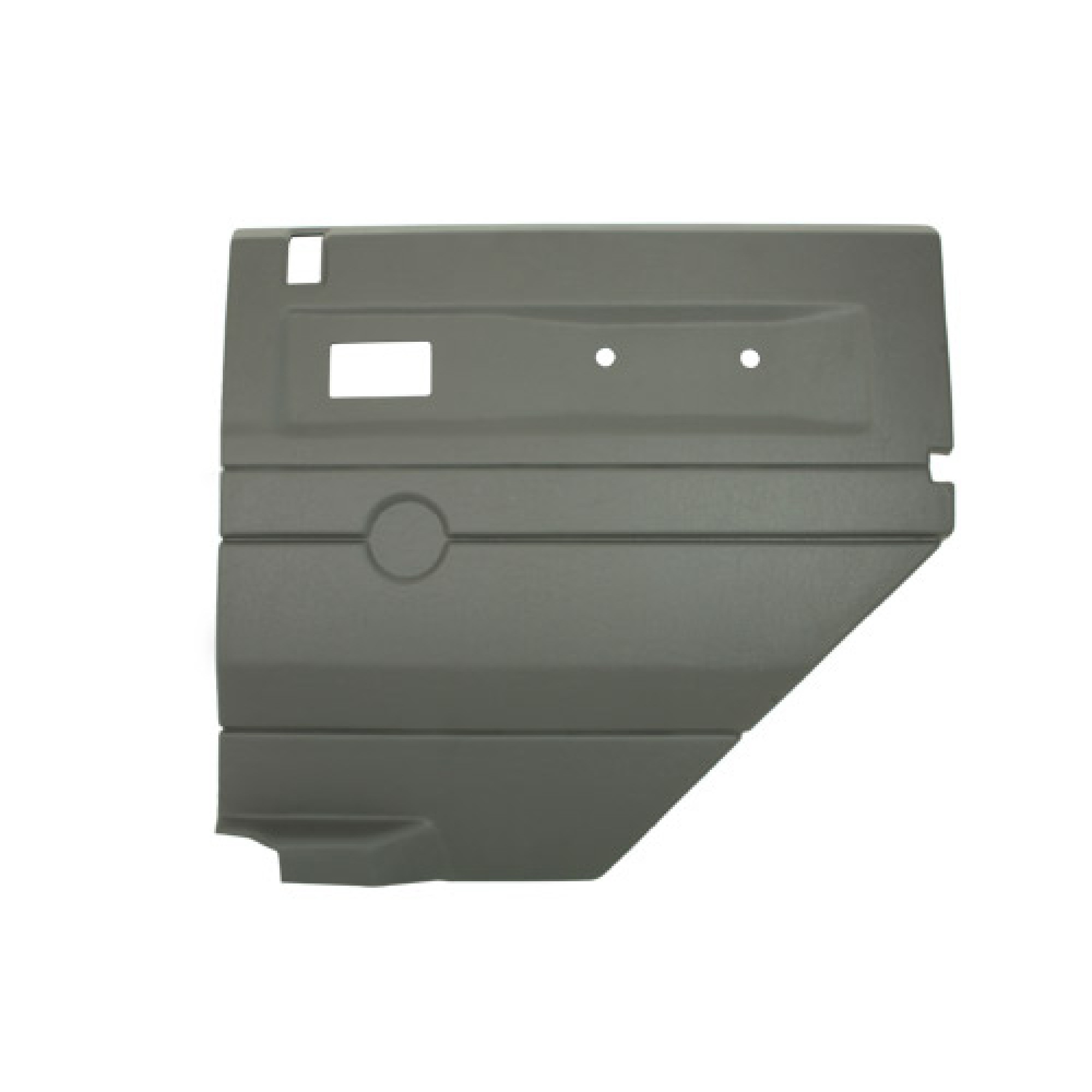 TF2496 - Lgrey RH Push Button Rear Door Card with Electric Windows De