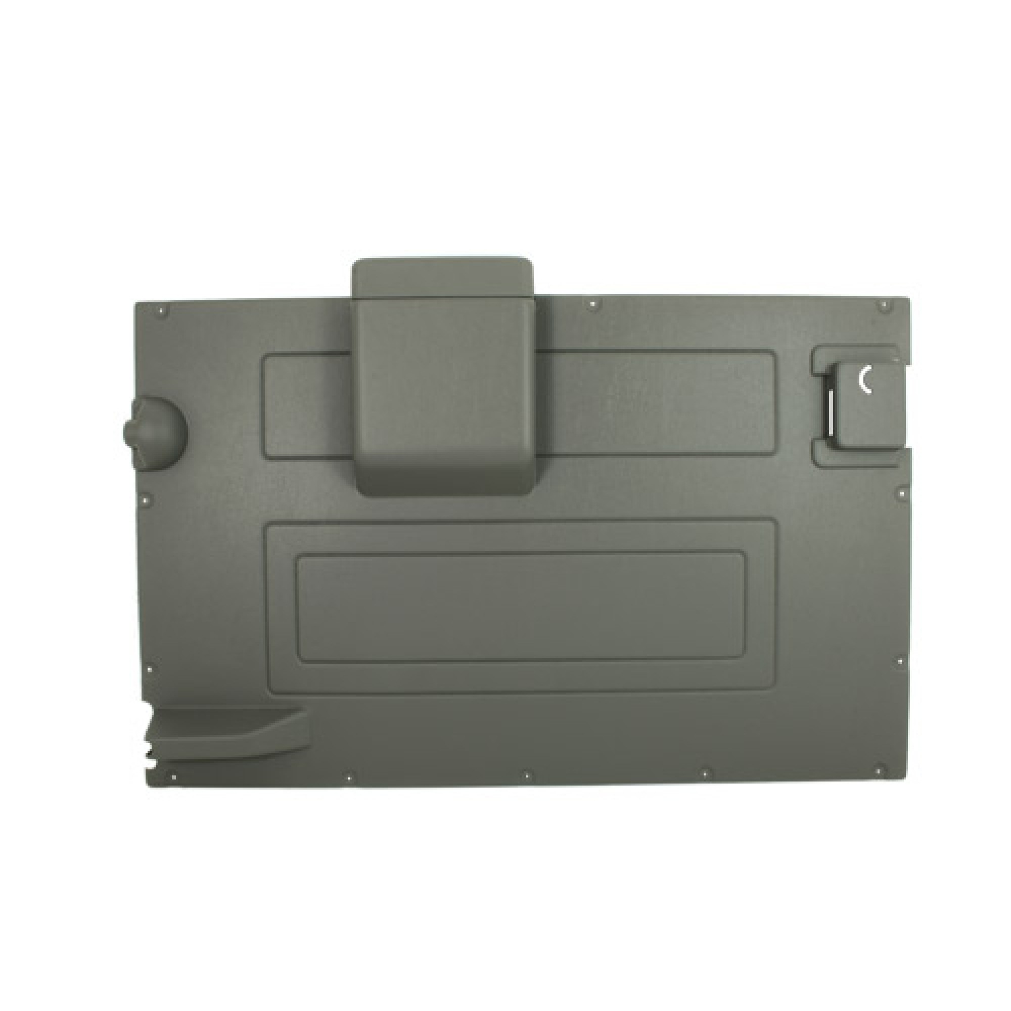 TF2742 - Light Grey Defender Back Door Card Fits All Models upto 2007