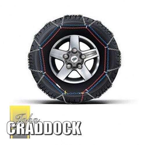Rudmactic Snow Chains for 750R16 (Pair)