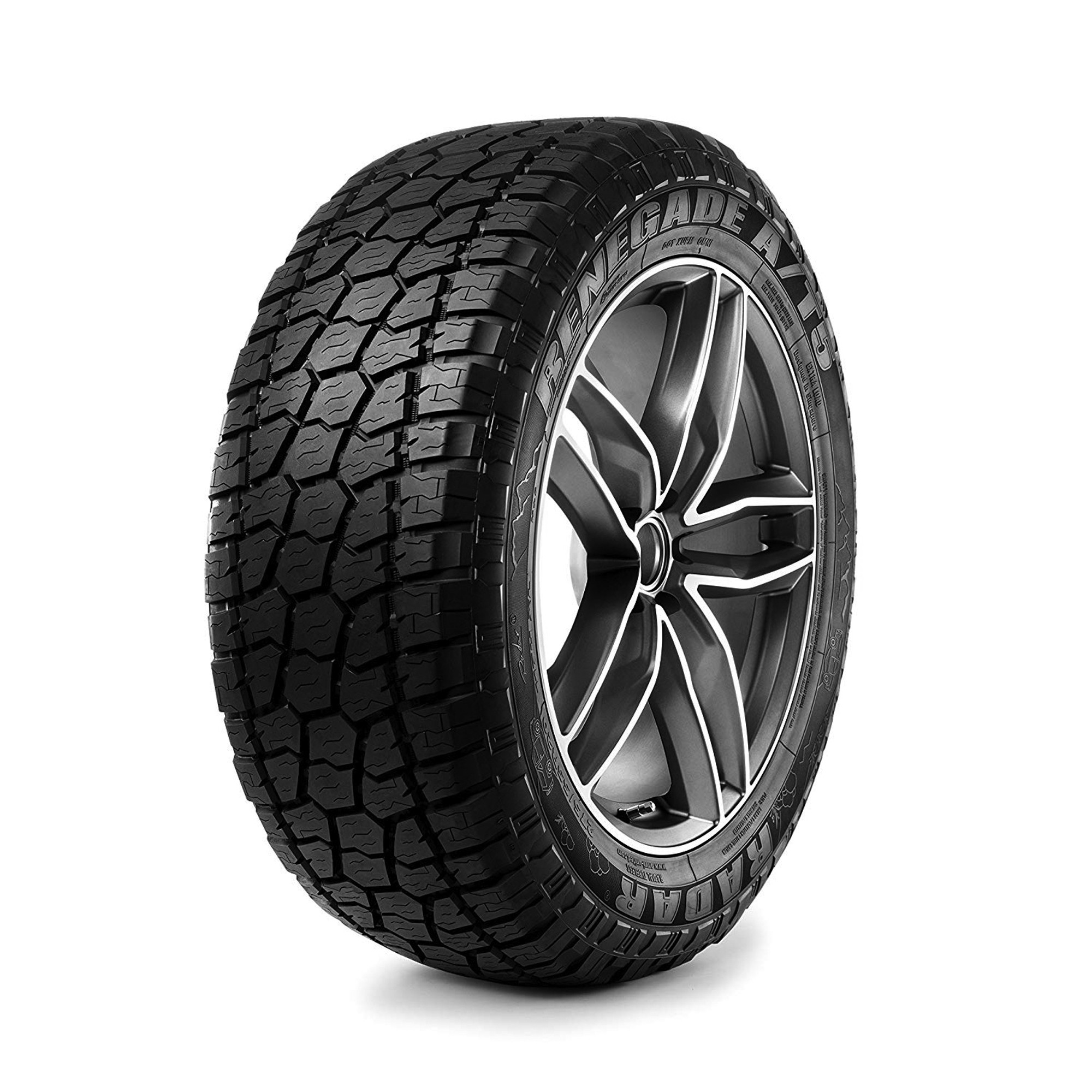 20516RRAT5 - No Longer Available 205/80R16 Radar Renegade AT5 104T Xl