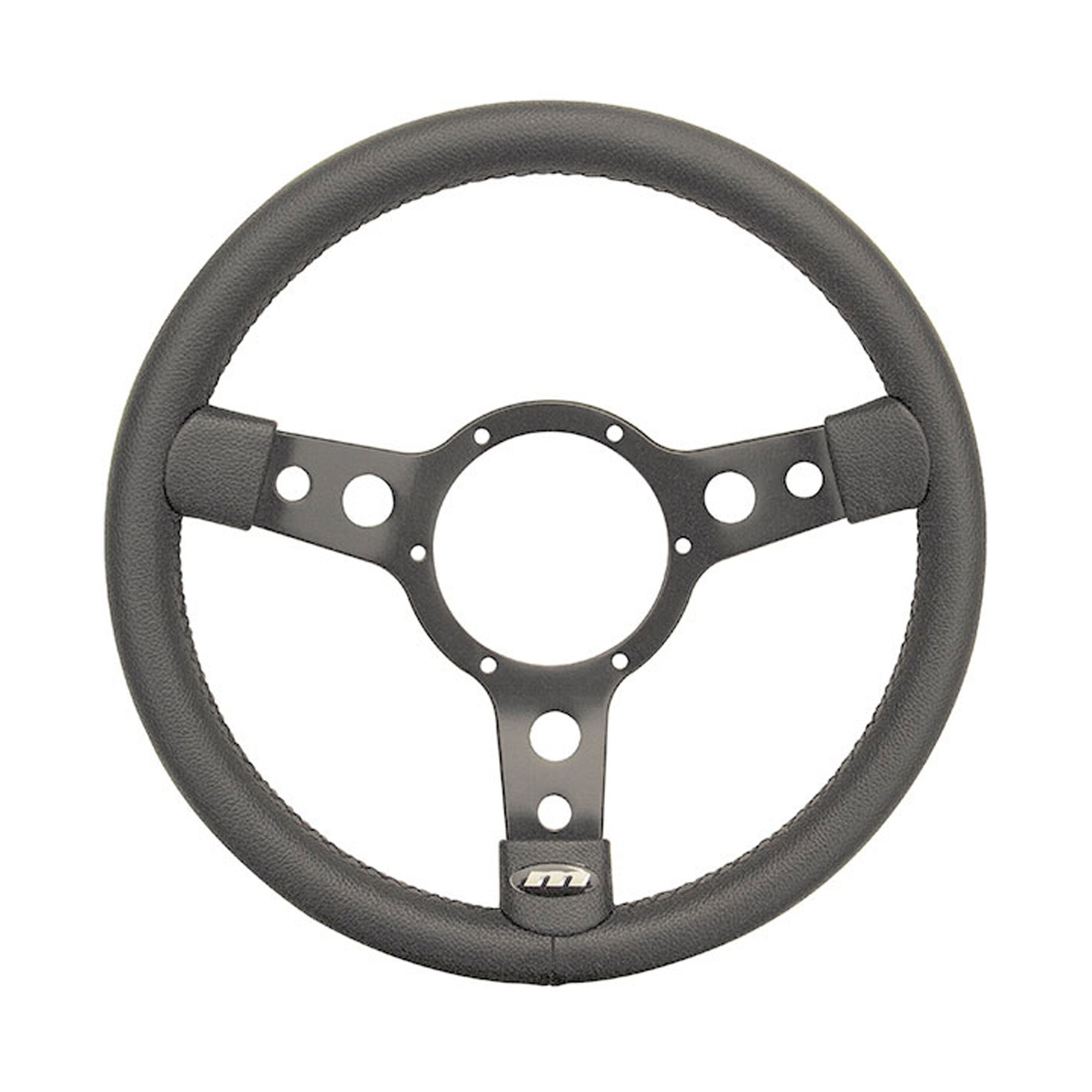 JC514 - 15 Inch Steering Wheel Black 3 Spoke