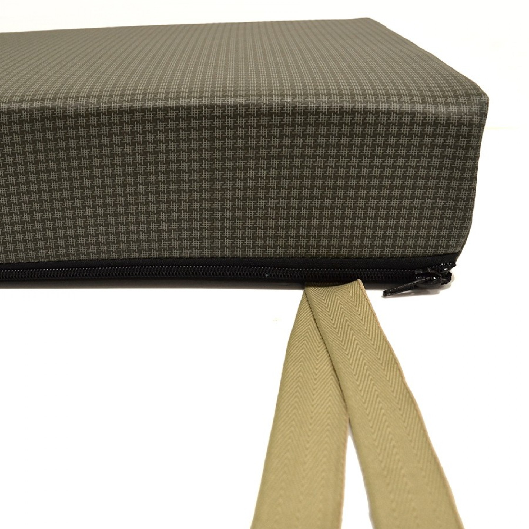 2 Man Bench Cushion - Check Vinyl 2 Man Bench Cushion - Check Vinyl