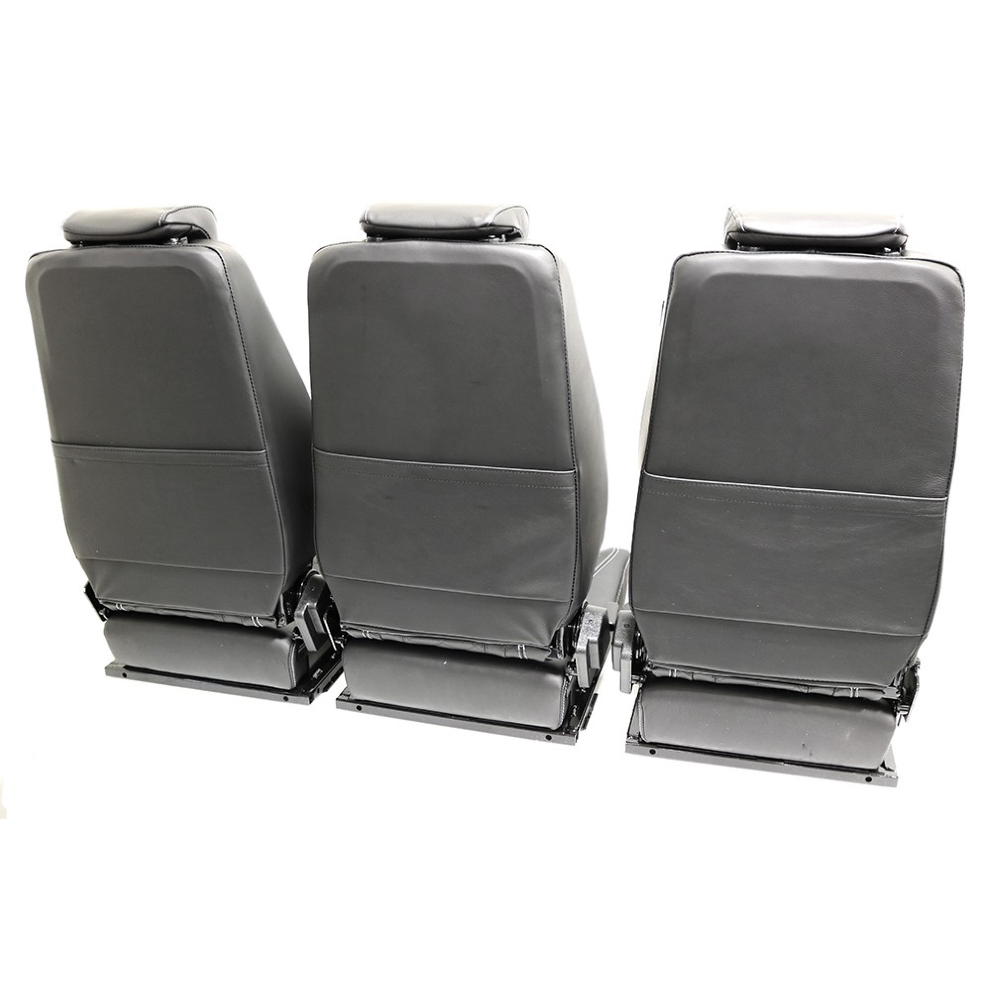 Premium High Back 2ND Row Seat - Full Seat Set - Bespoke Lea