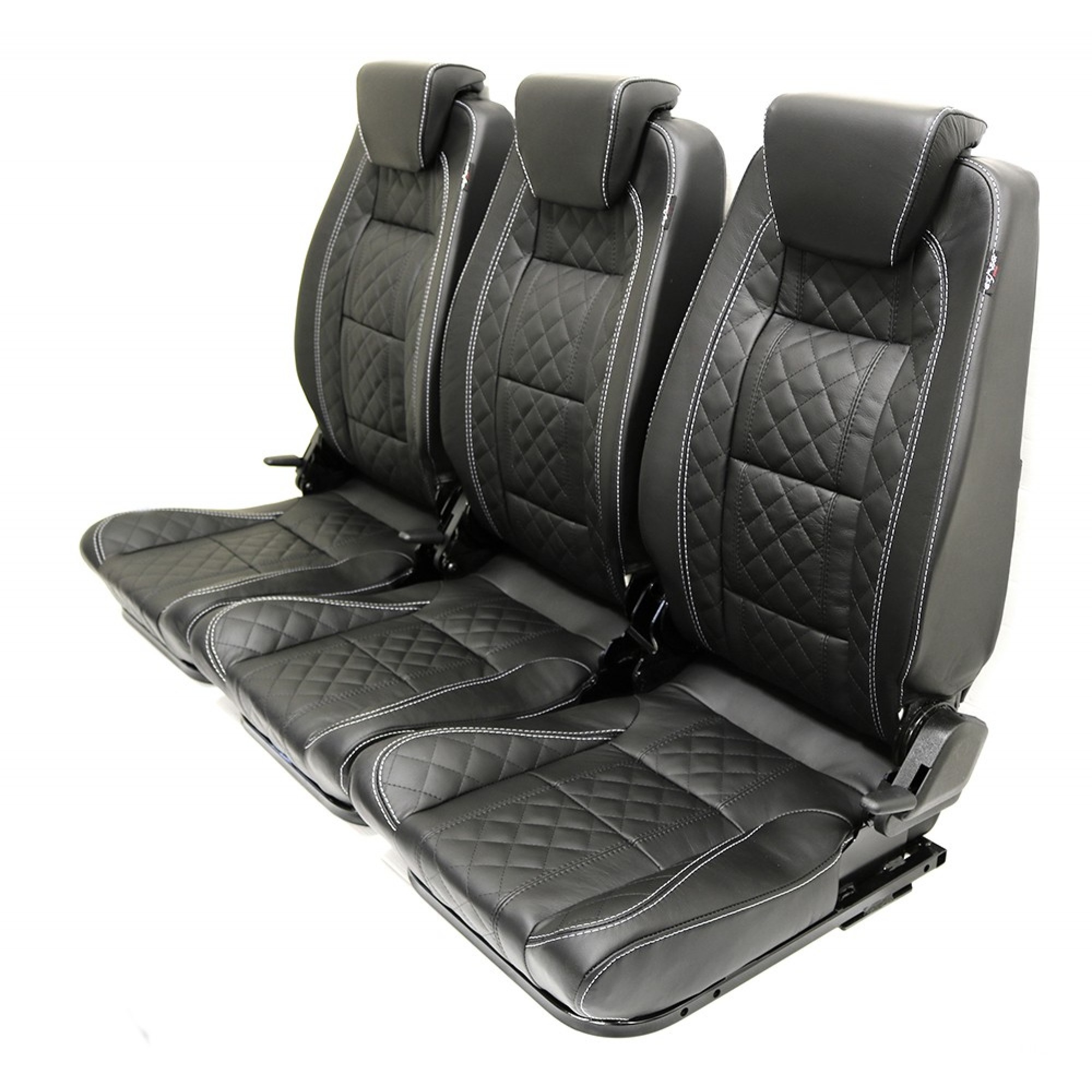 Premium High Back 2ND Row Seat - Full Seat Set - Bespoke Lea