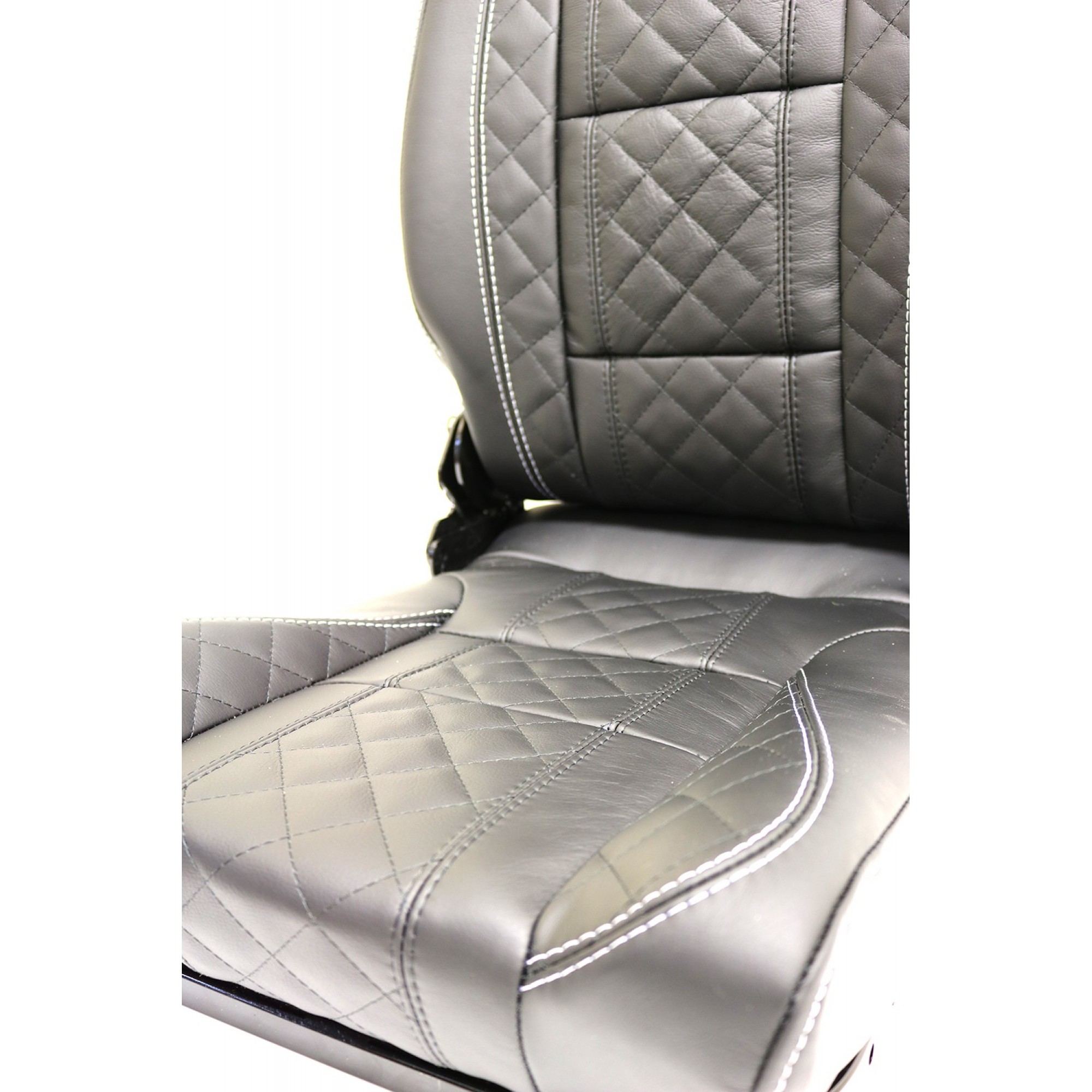 Premium High Back 2ND Row Seat - Centre - Bespoke Leather