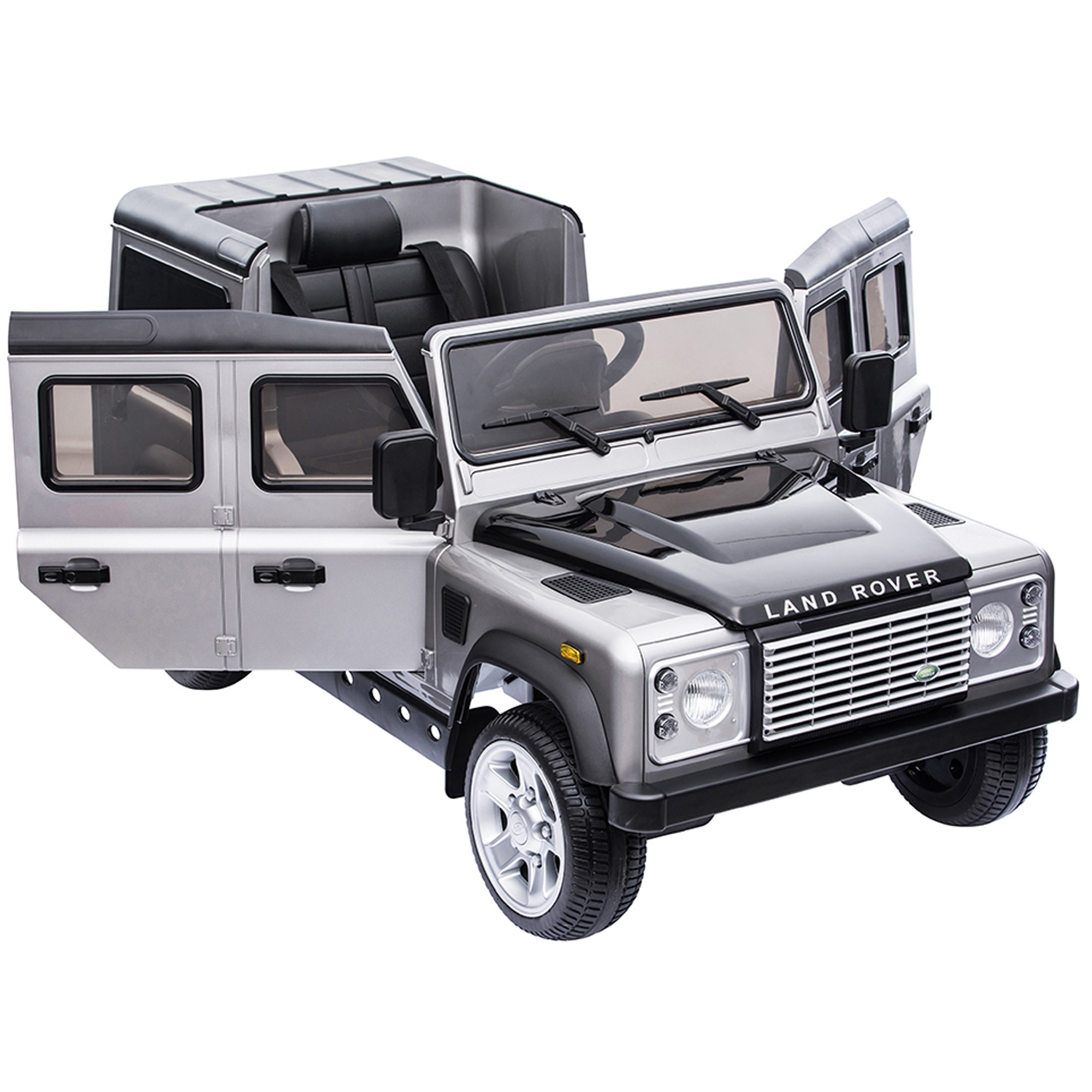 Land rover defender 12v ride on deals