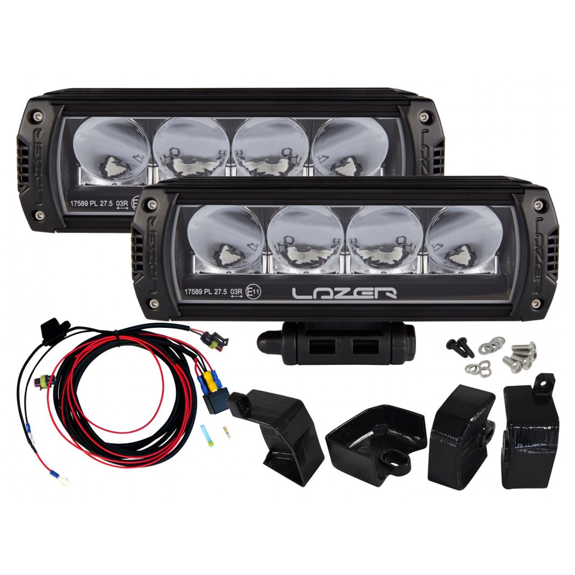 Lazer Discovery 4 Grille Led Light & Mount Kit (up to 2014)