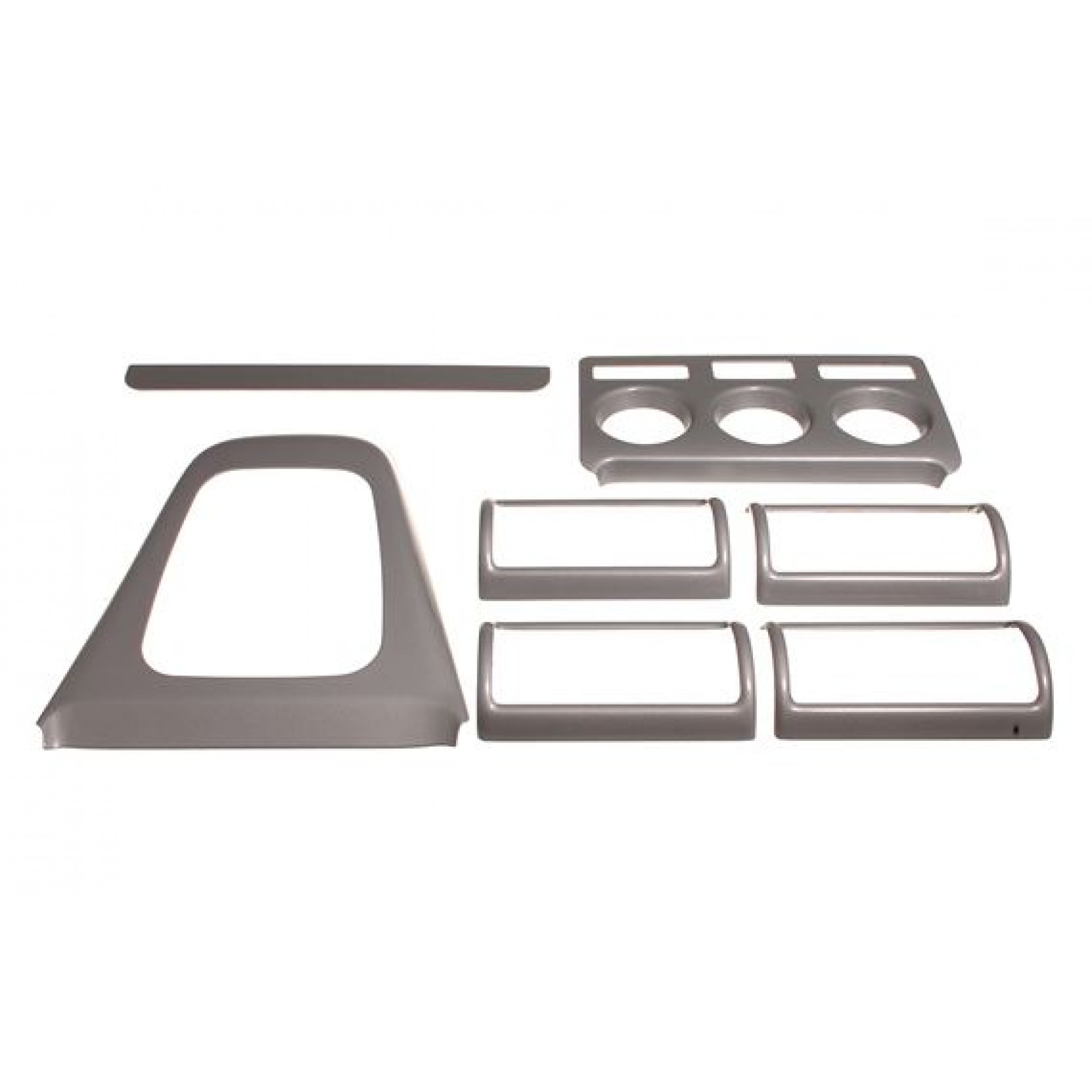 STC53038 - Kit Instrument Panel Trim Inlay with Aircon Silver