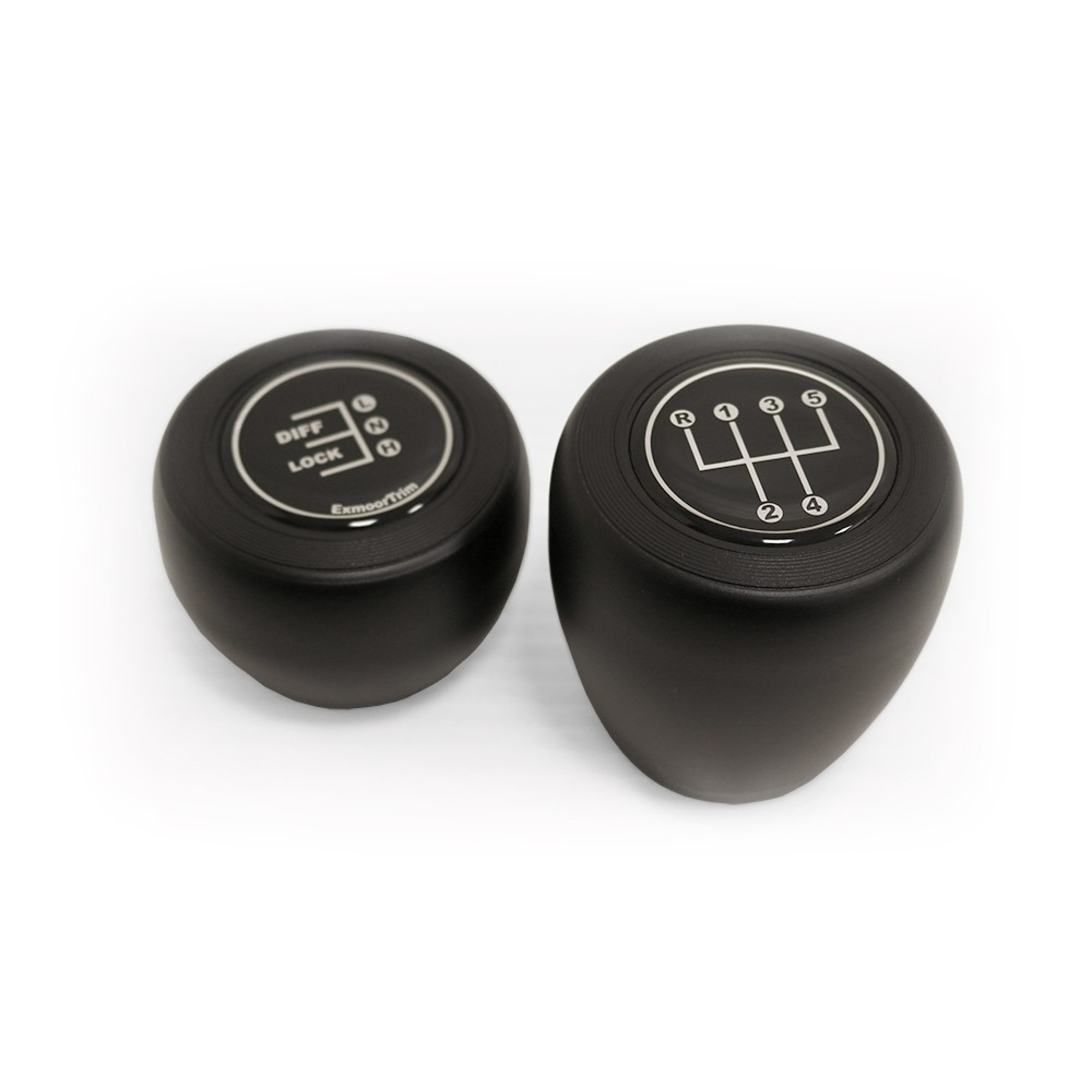 Alloy Black Gear Knob