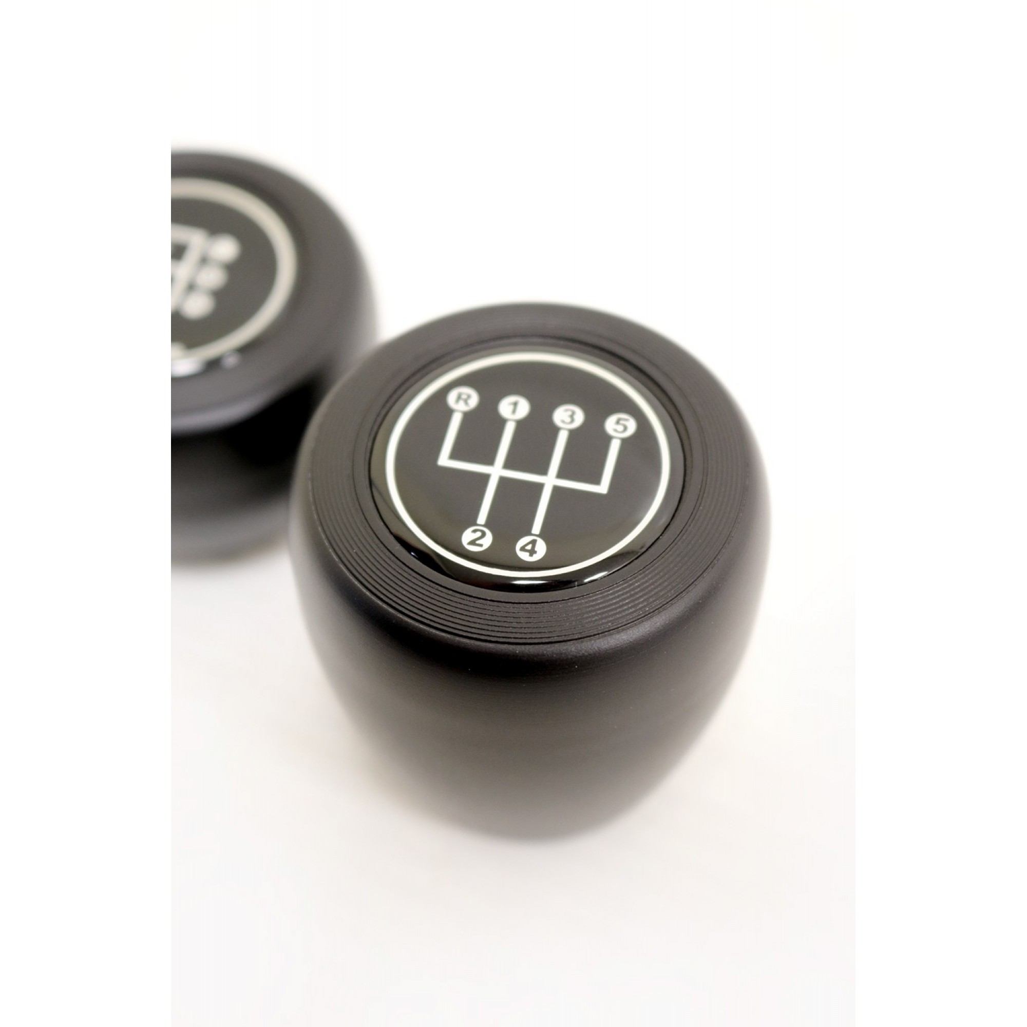 Alloy Black Gear Knob