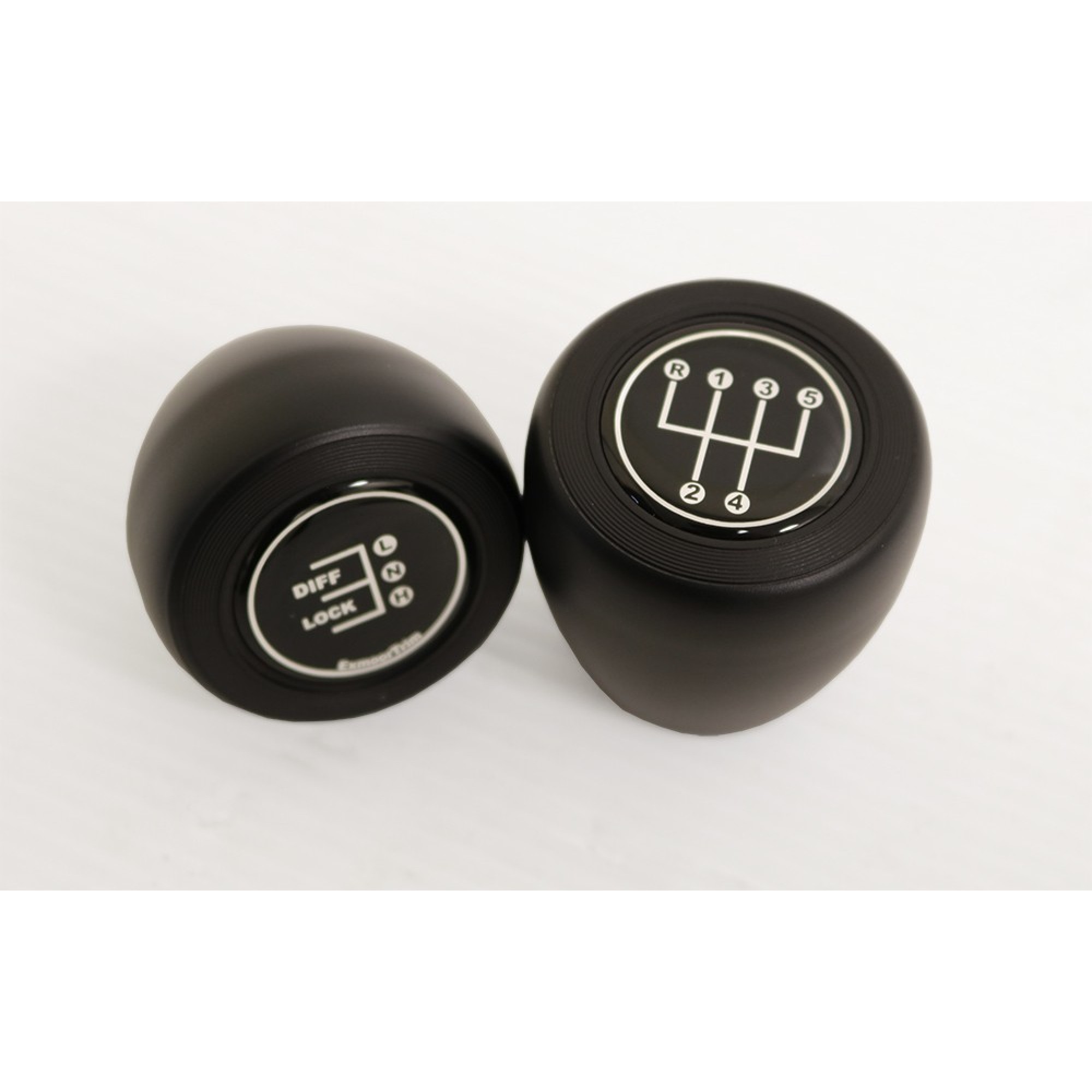 Alloy Black Gear Knob