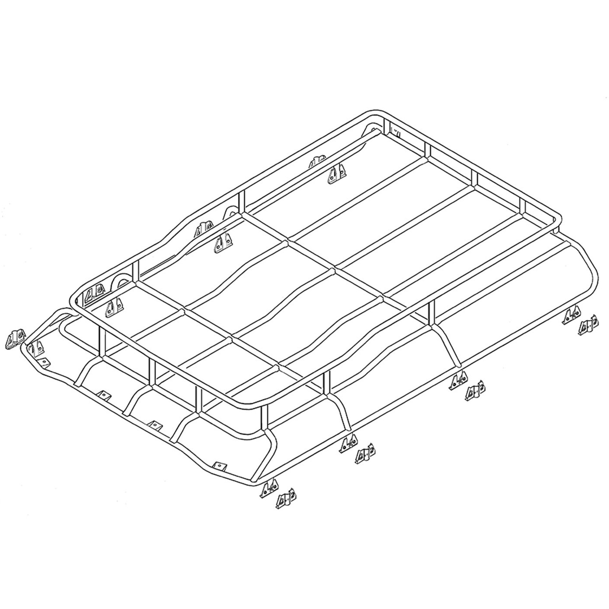 Safety Devices Highlander Roof Rack Discovery 2