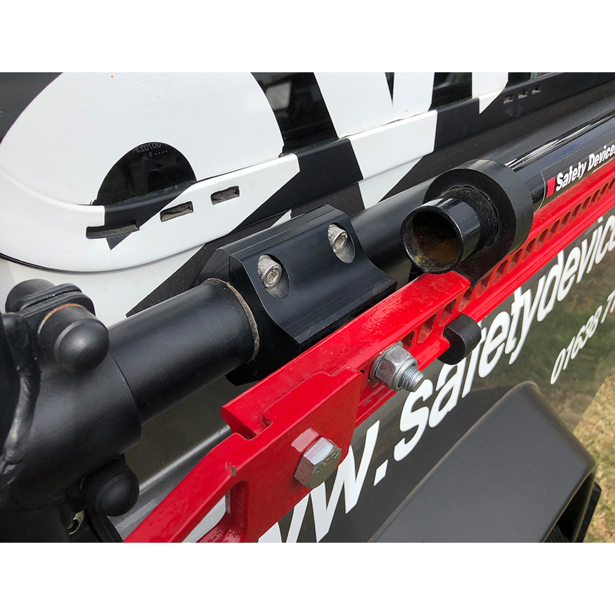 Double Aluminium Roof Rack Accessory Clamp Set