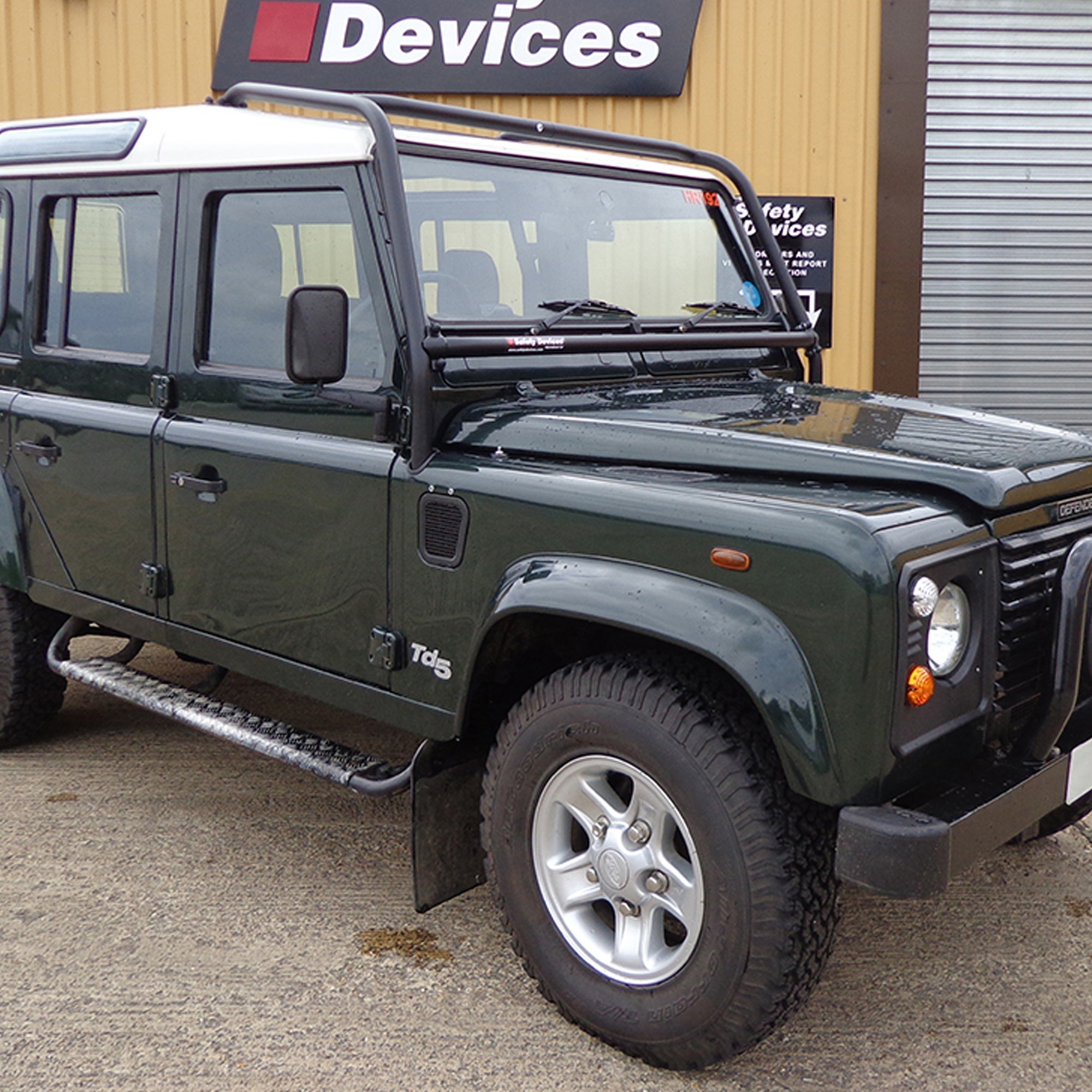 Safety Devices Def 110 8 Point Internal Half Roll Cage
