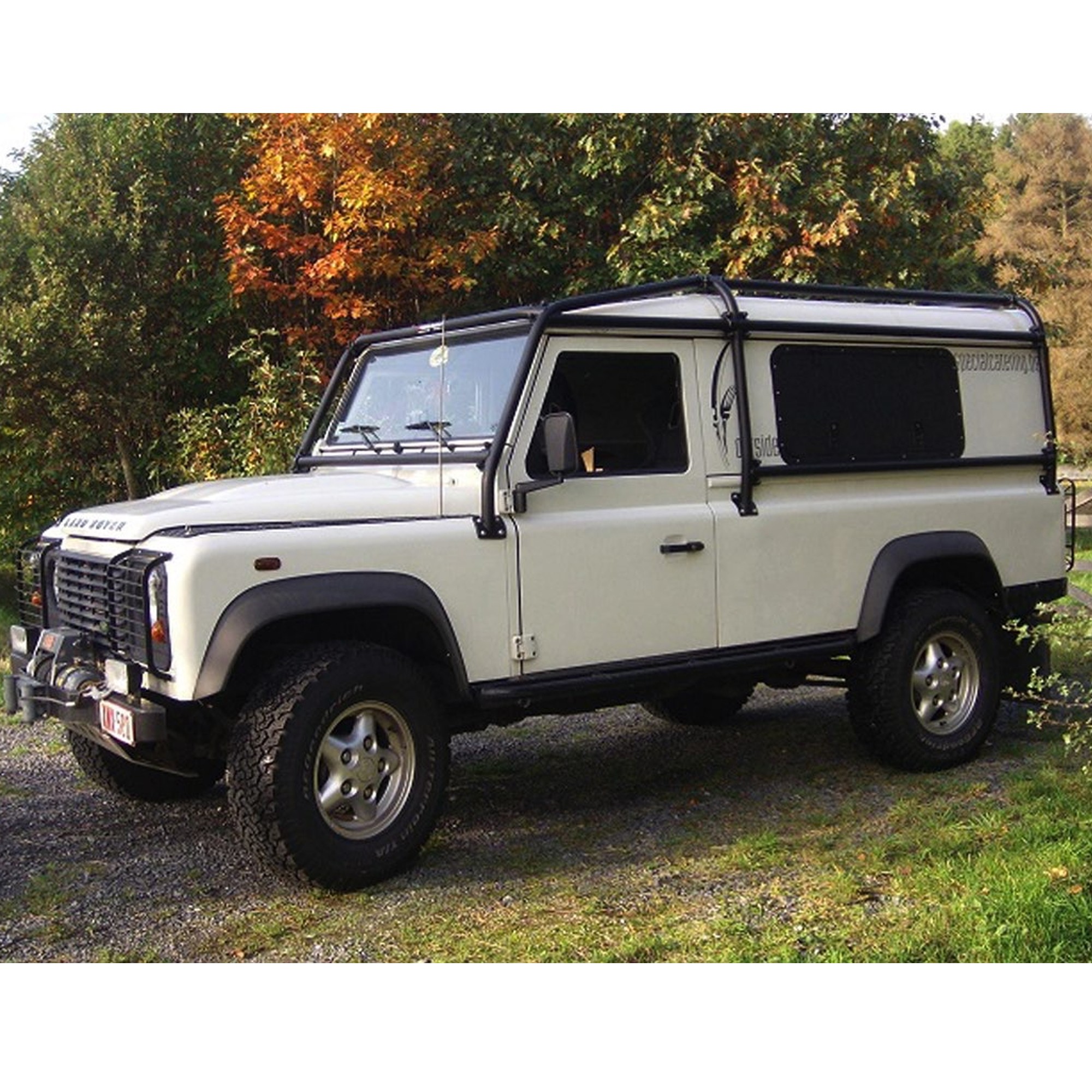 Safety Devices 110 Full External Roll Cage Defender 110 Hard Top 2 Door