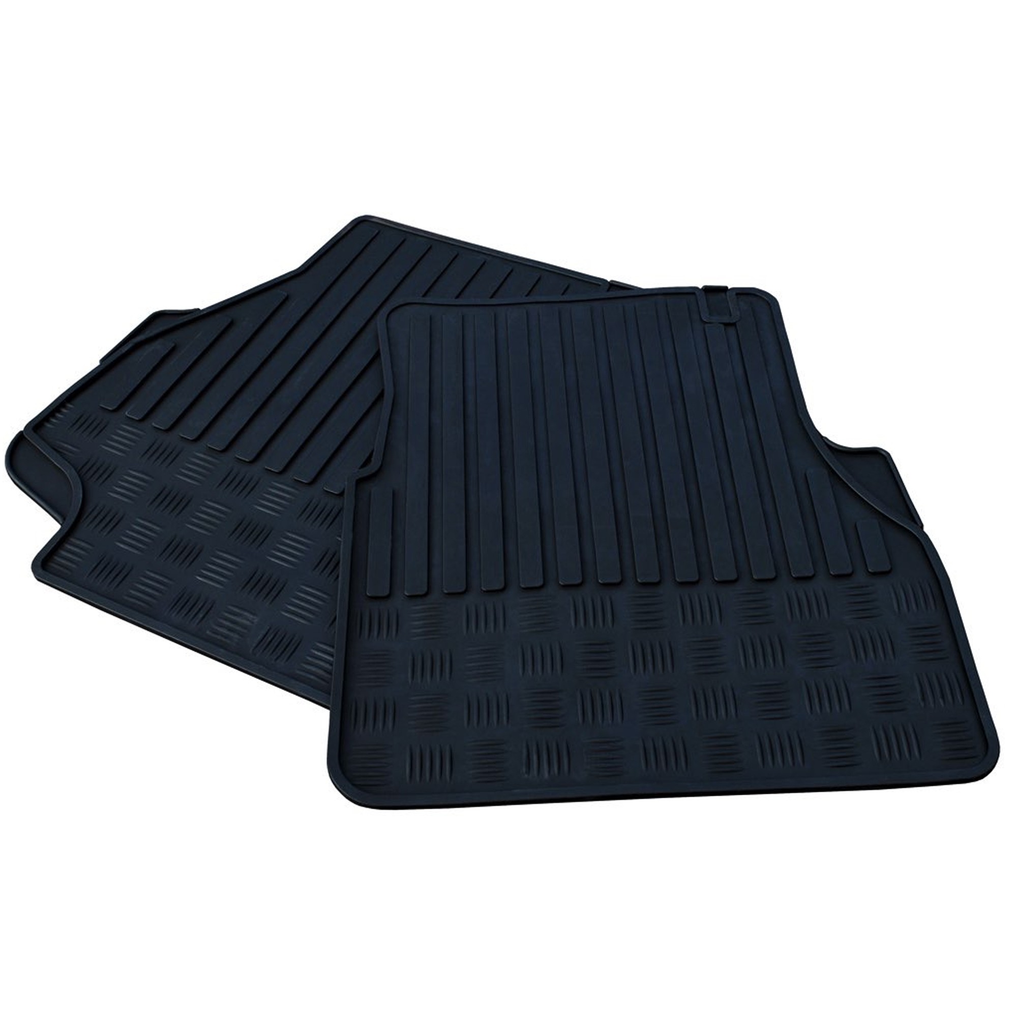 90/110 Defender Rubber Mats Front RHD