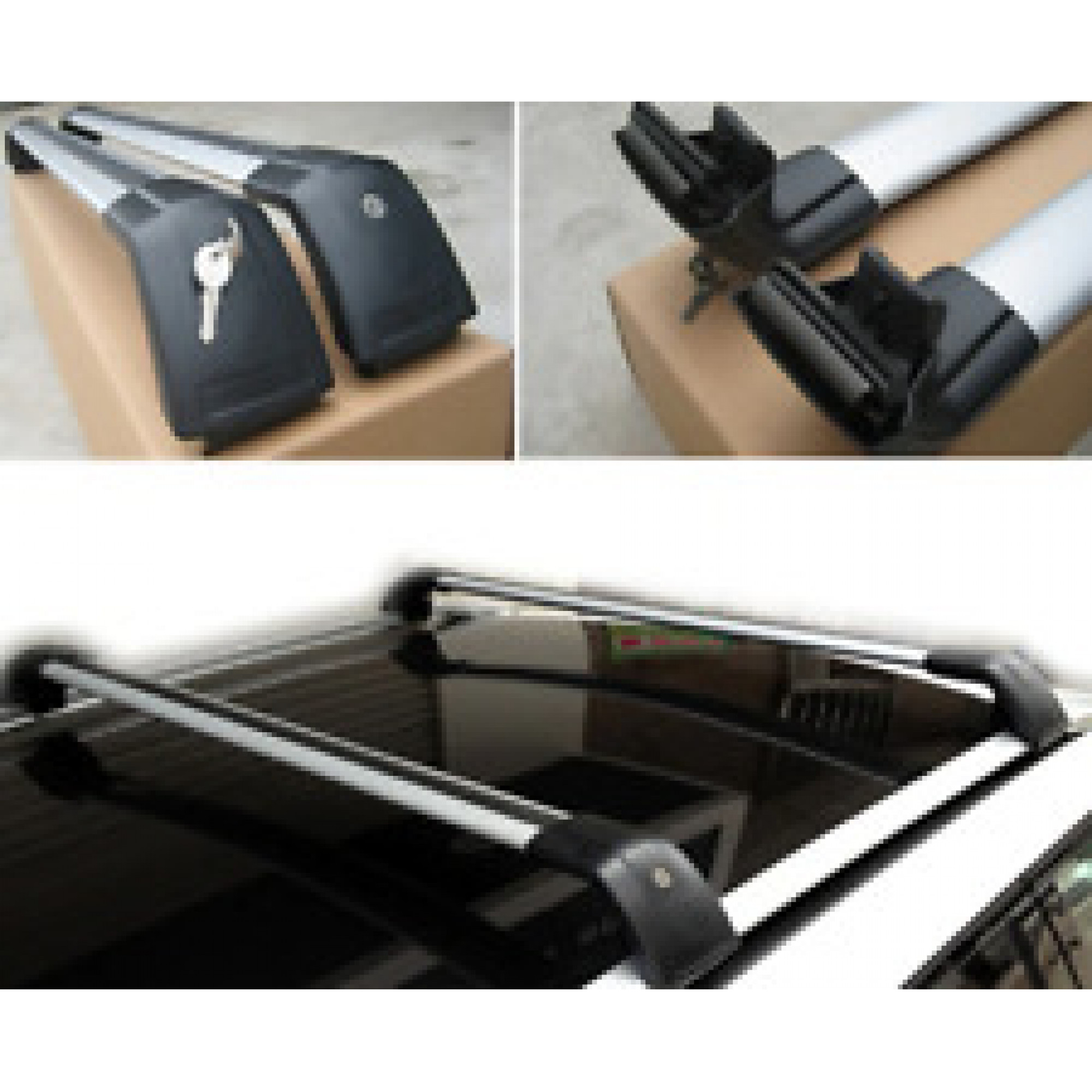 VPLVR0073 Roof Cross Bars Silver Finish for Evoque