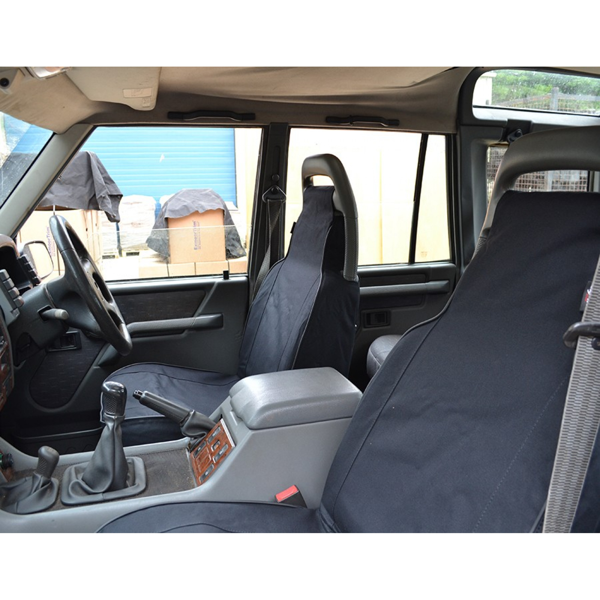 Fr Outer Pair with Or without Armrest Black