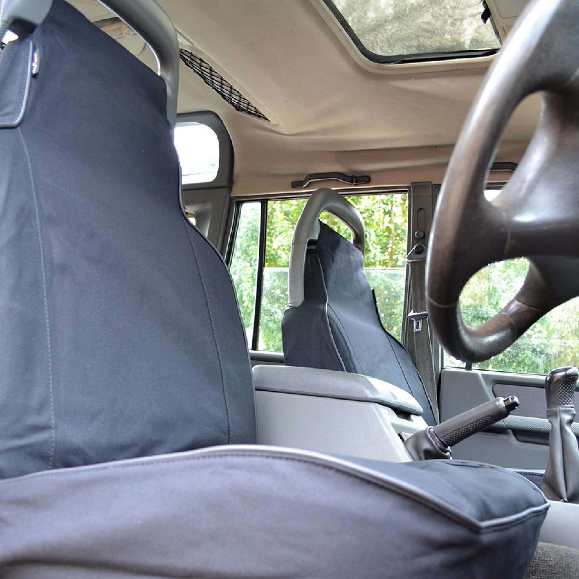 Fr Outer Pair with Or without Armrest Black