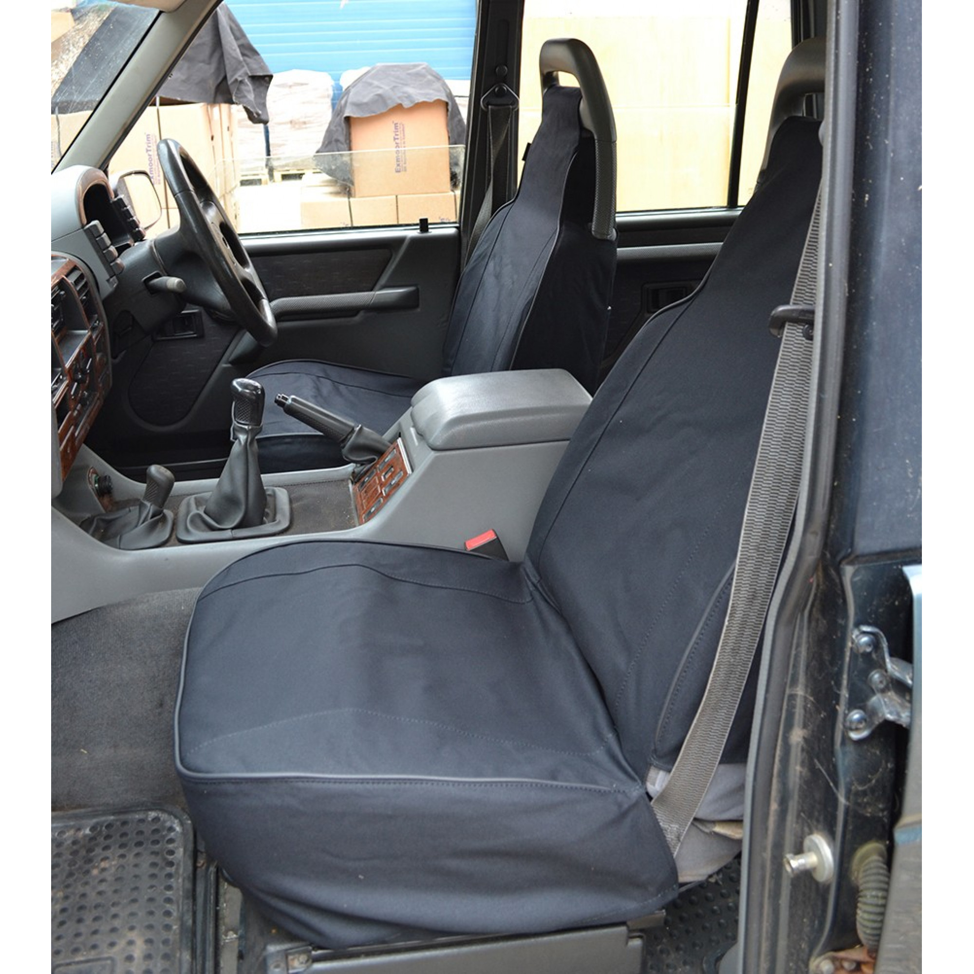 Fr Outer Pair with Or without Armrest Black