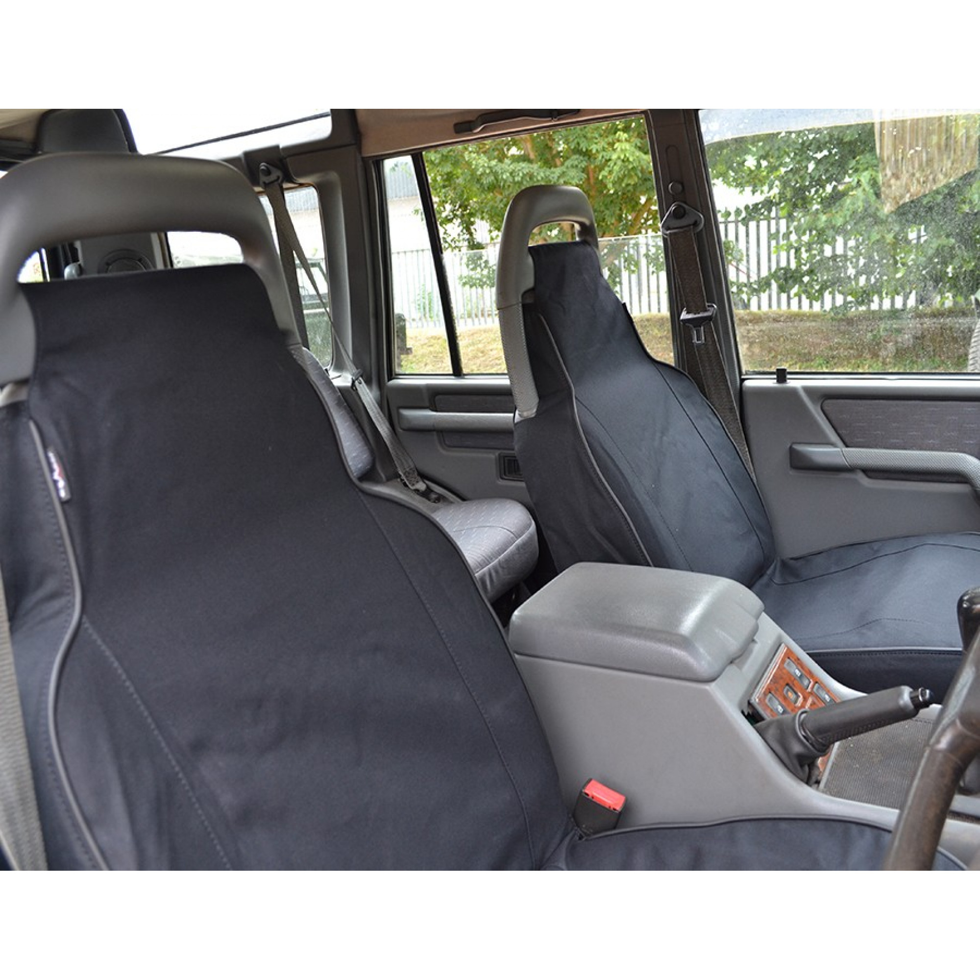 Fr Outer Pair with Or without Armrest Black