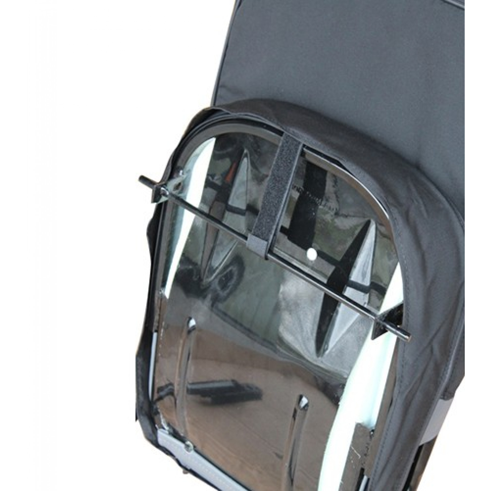 Front Centre Seat Black Canvas Cover for Defender