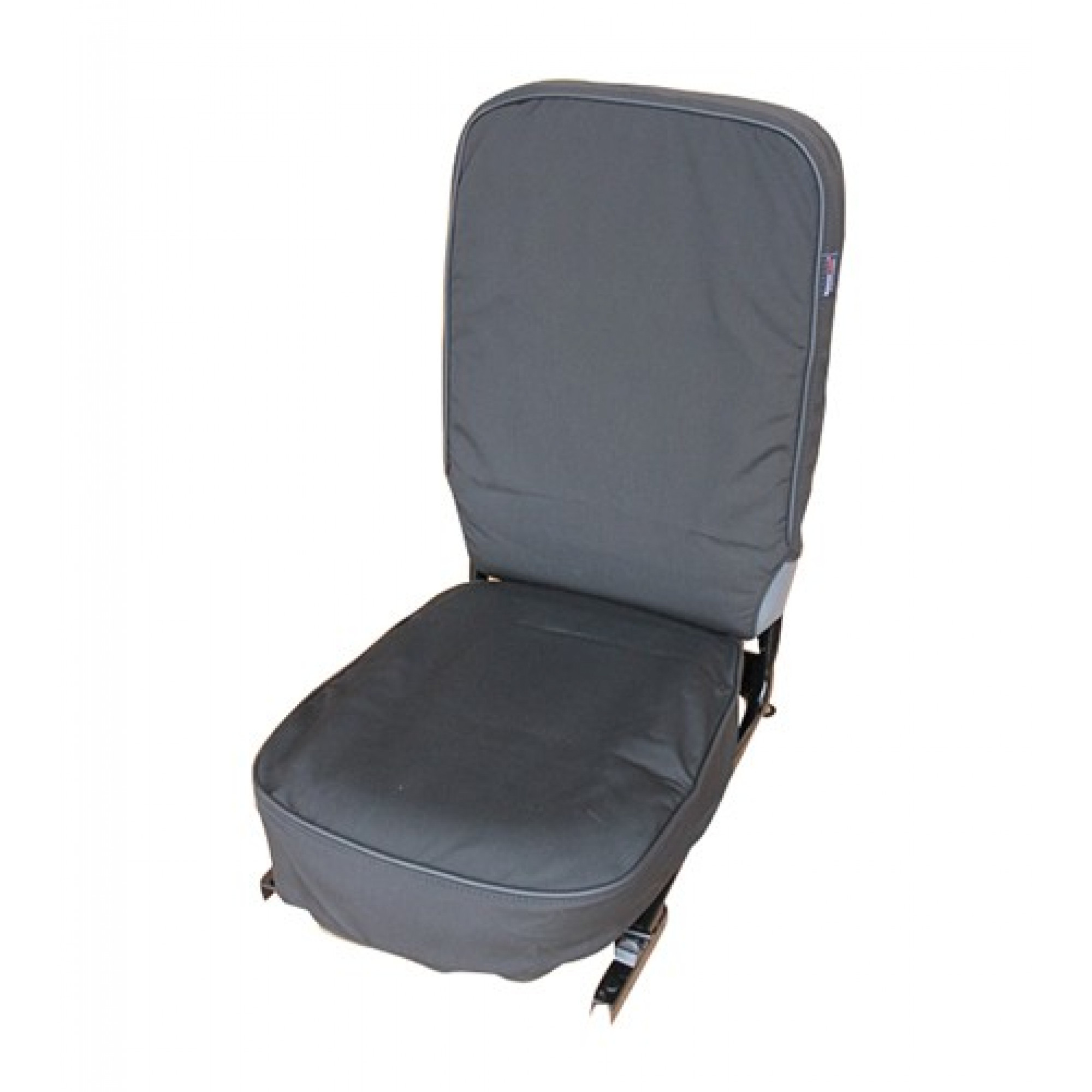 EXT019-6 - 90 110 Front Centre Sand Canvas Seat Cover 1990 Onwards Canvas Defender Sand - Late Type