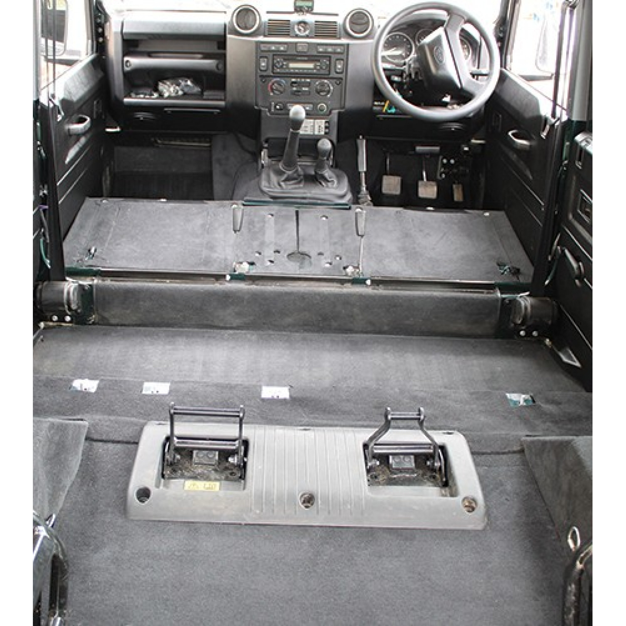 110" Premium Carpet 2ND Row and Rear Body (Cut Away Arches)