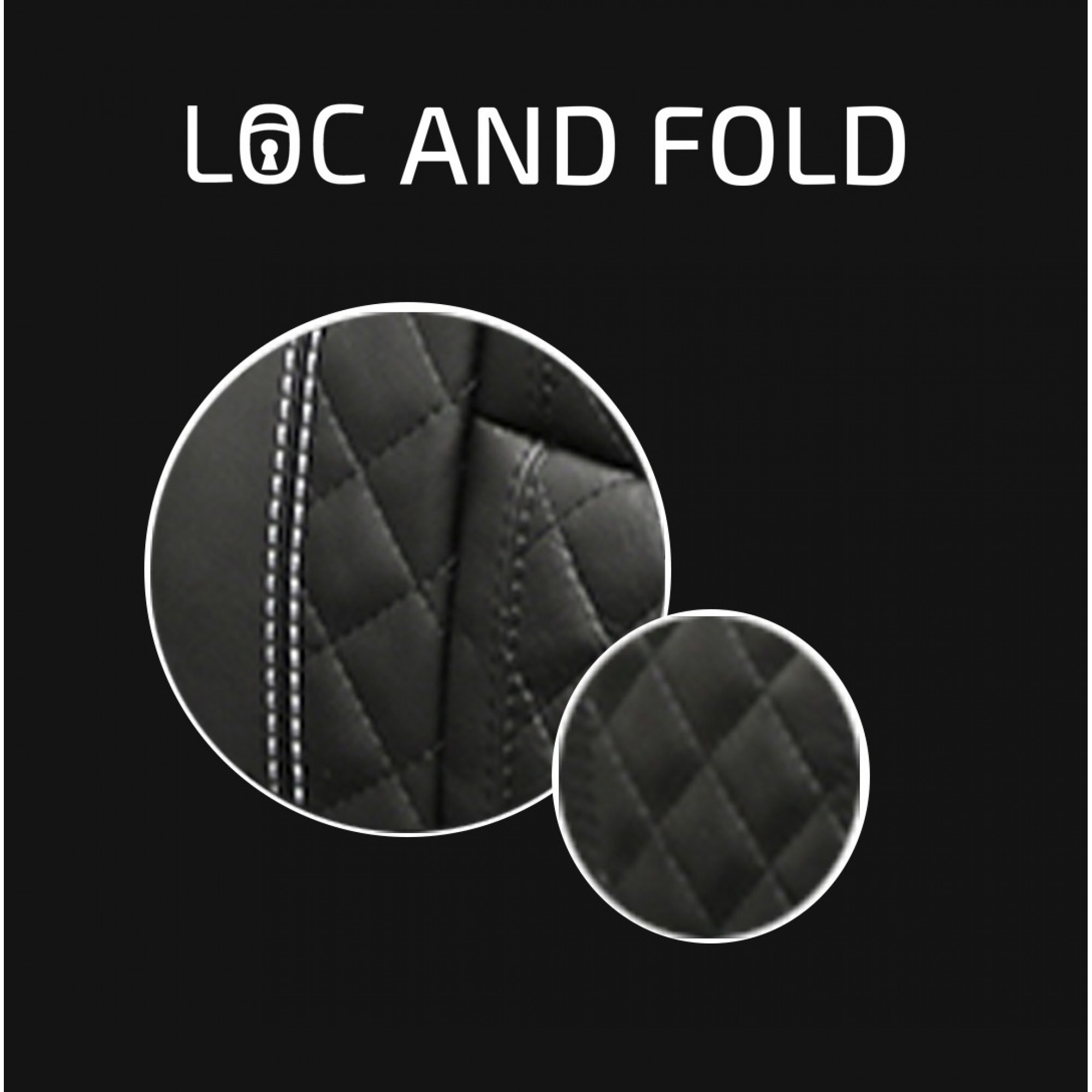 Lock & Fold ( R/H ) - Dxs Bespoke Leather Option Forward Facing Lock & Fold ( R/H ) ( Inc Fixings, Seatbelt & Instr. ) Dxs Bespoke Leather Option - EXT053-DXSBLO-R/H