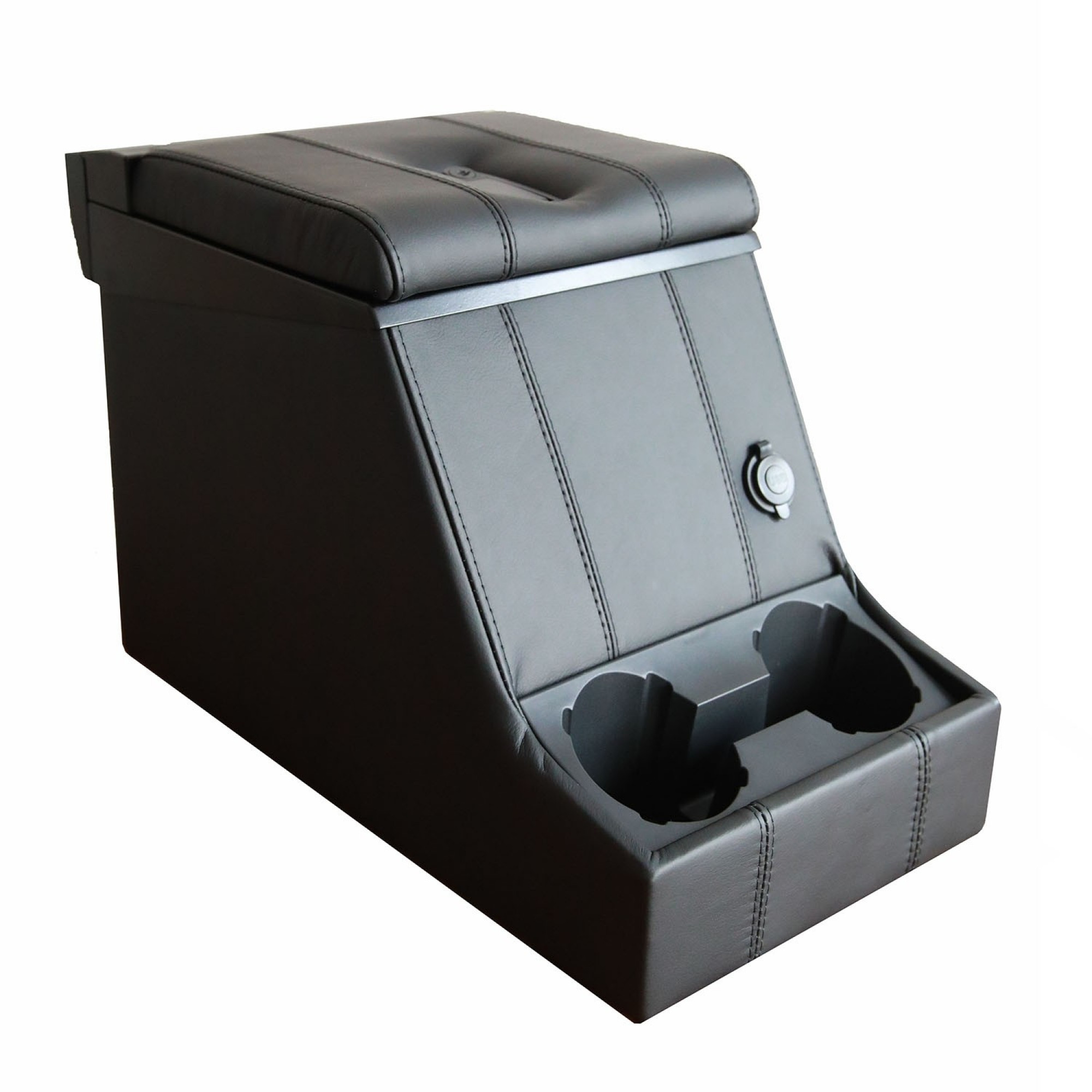 Premium Loc Box Black Leather