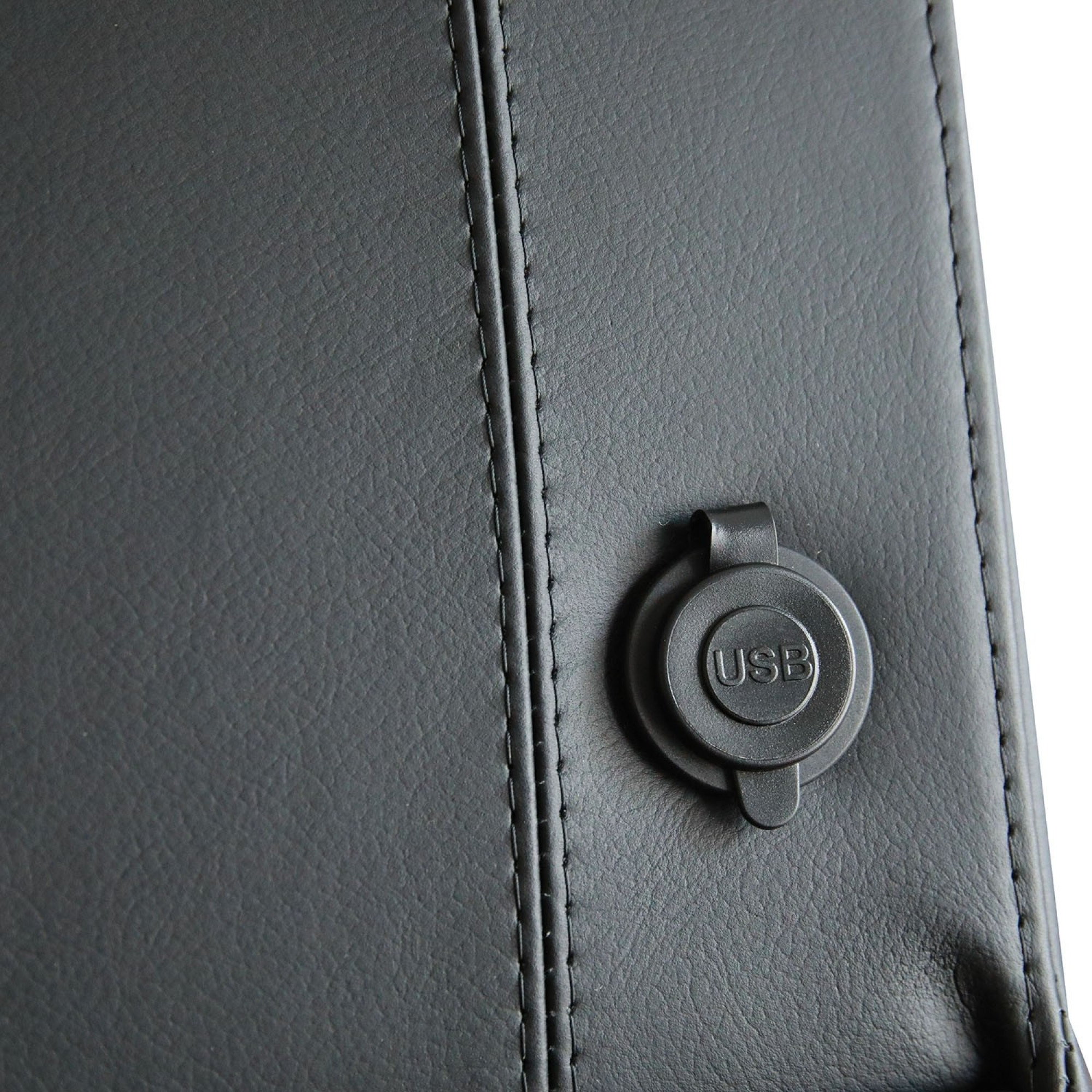Premium Loc Box Black Leather