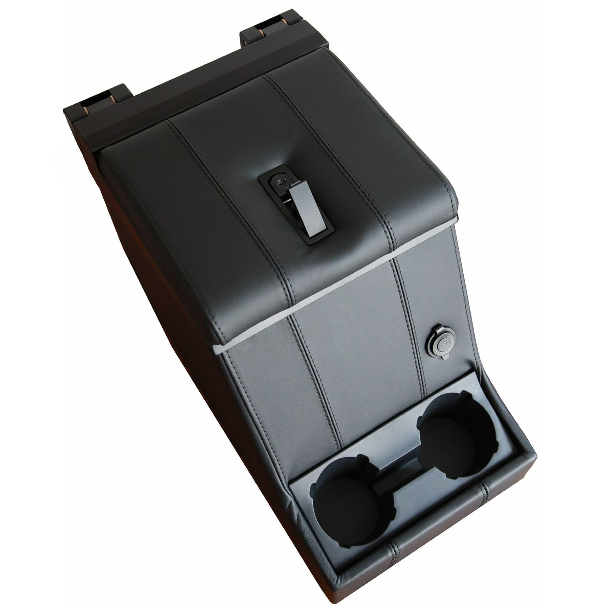 Premium Loc Box Black Leather
