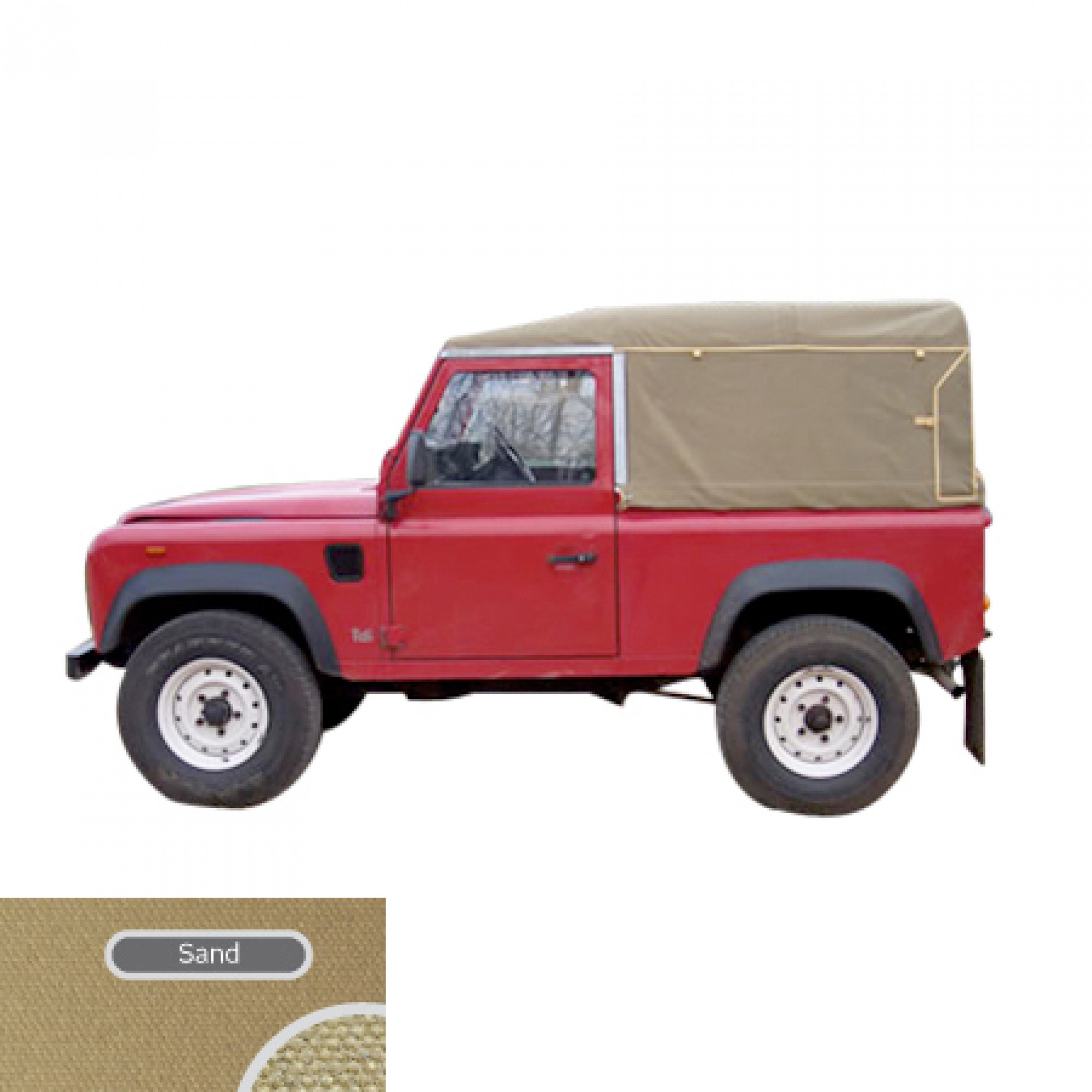 EXT202-4SAC - 90 Full TD5/TD4 Sand Canvas