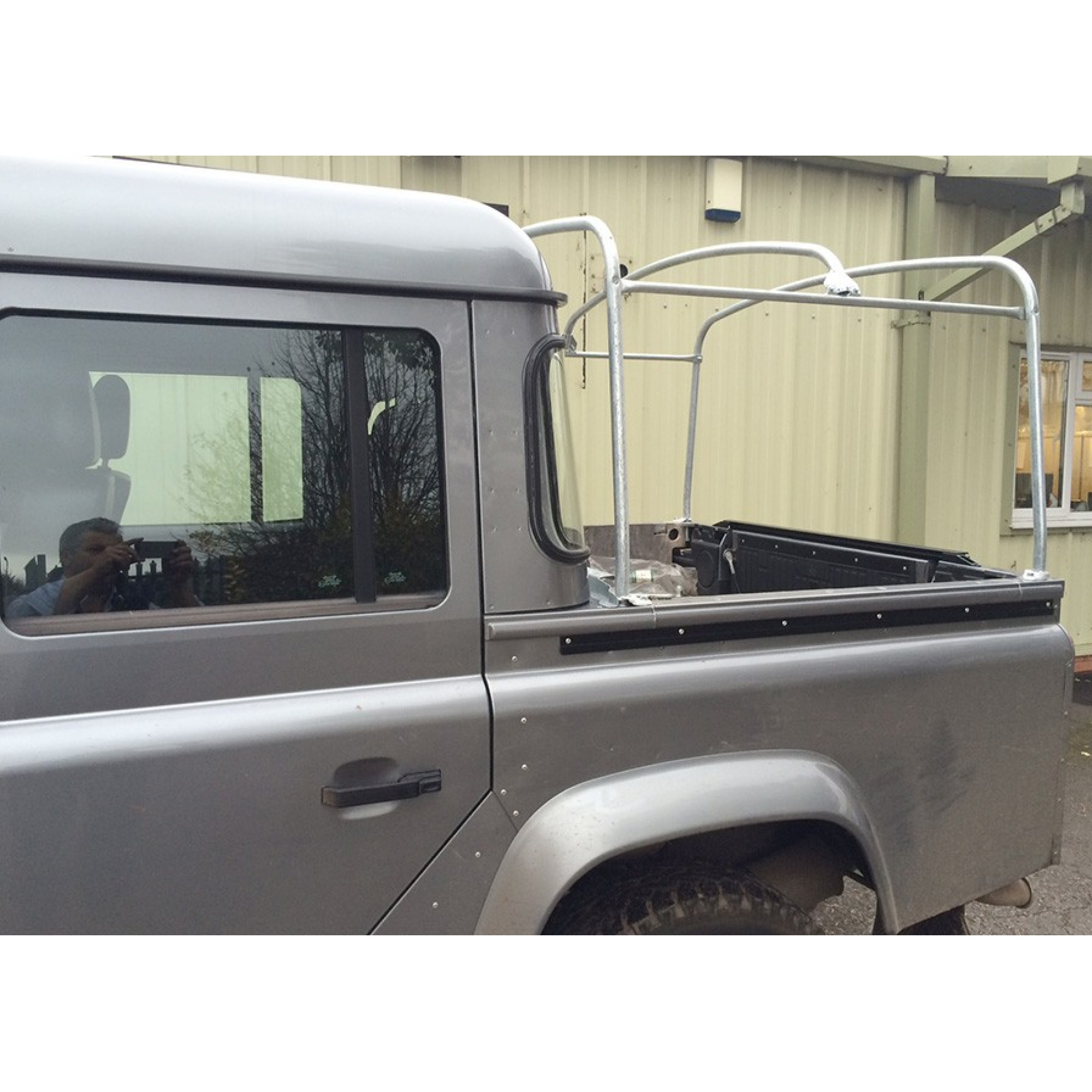 110 Crew Cab Hood Stick Set