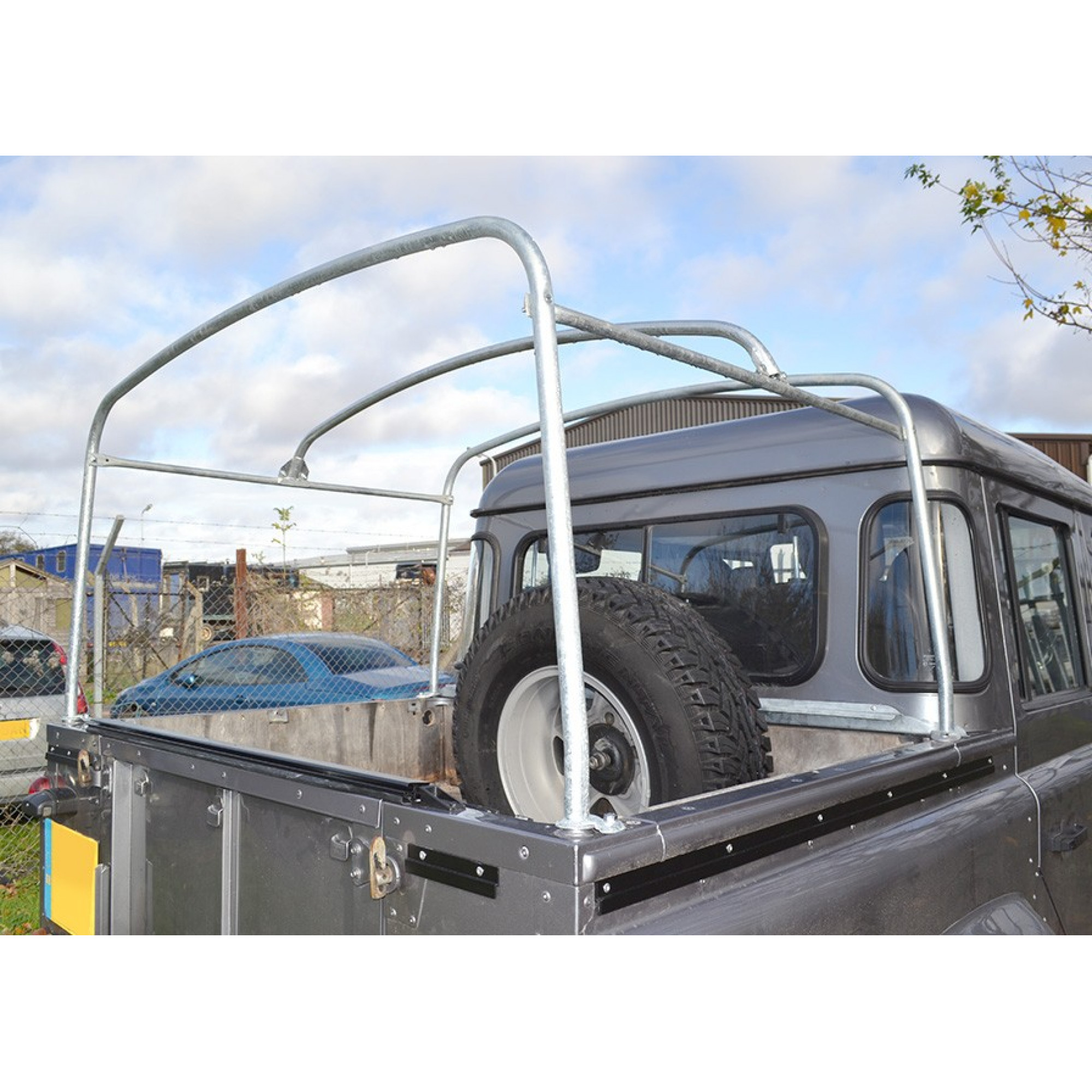 110 Crew Cab Hood Stick Set
