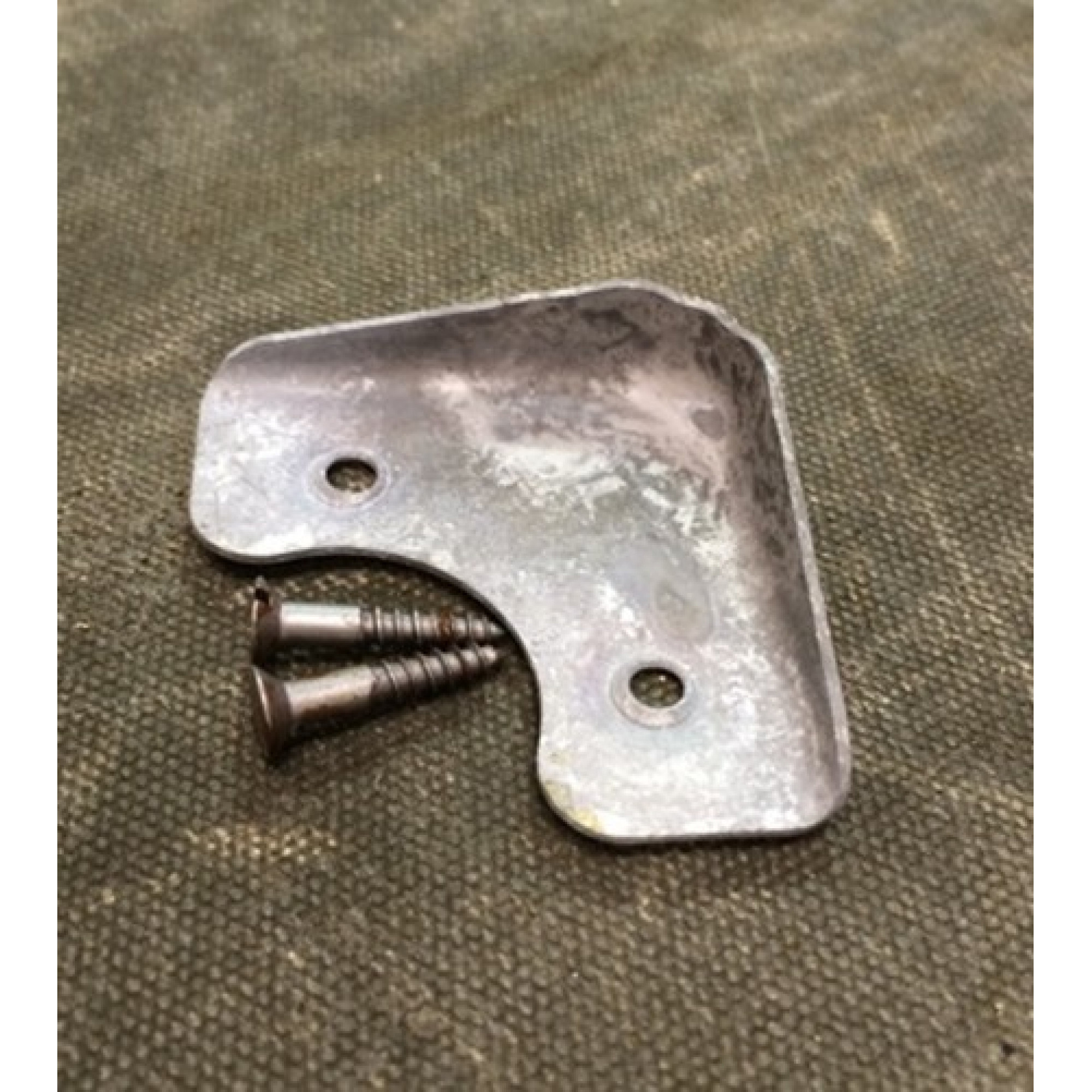 Galvanised Corner Seatbase Cap for Series 2 Elephant Hide Sold Individualy