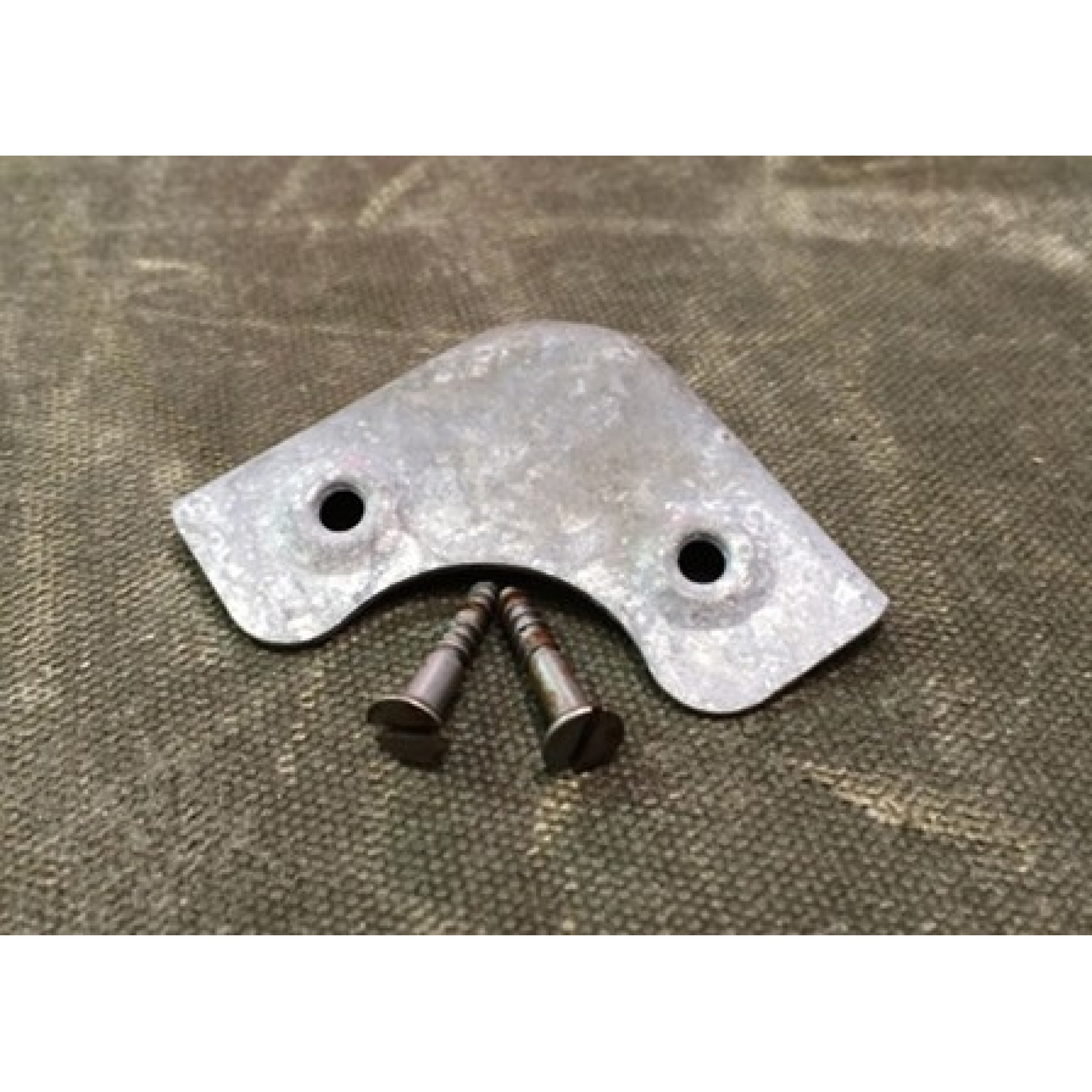 Galvanised Corner Seatbase Cap for Series 2 Elephant Hide Sold Individualy