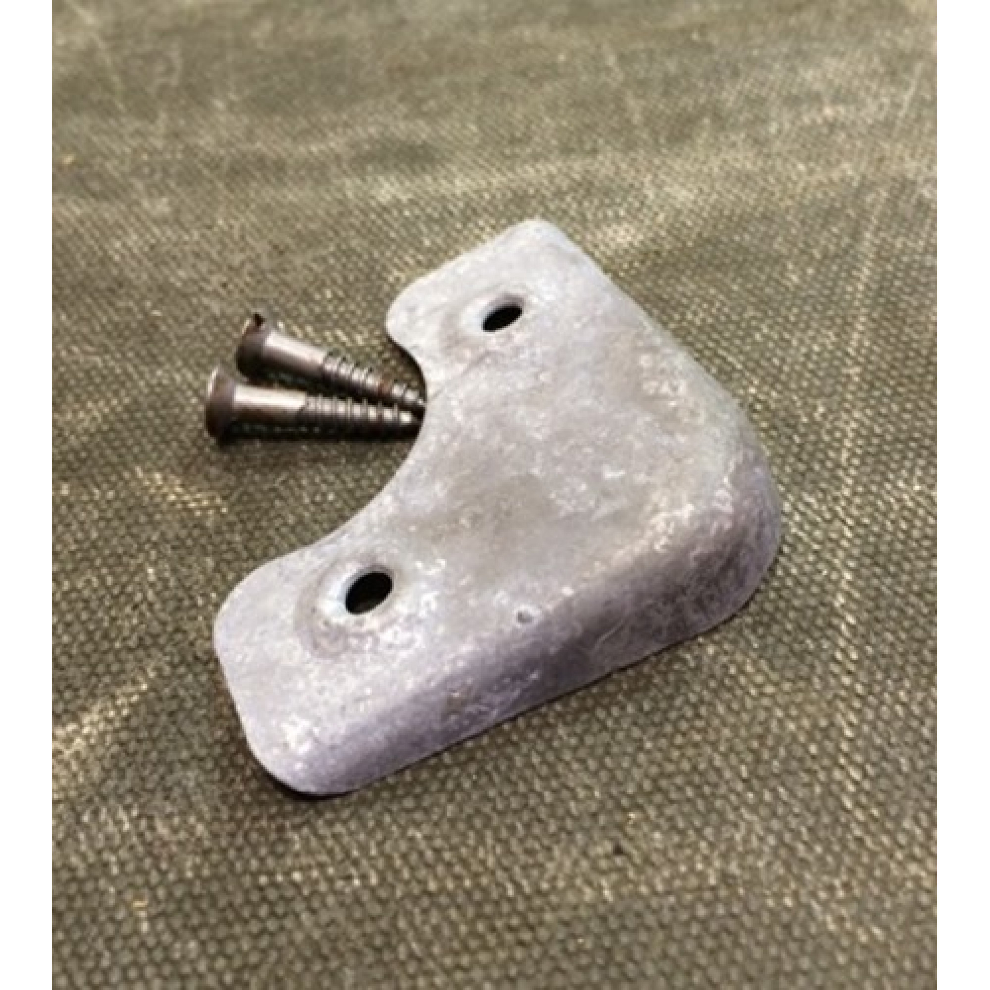 Galvanised Corner Seatbase Cap for Series 2 Elephant Hide Sold Individualy
