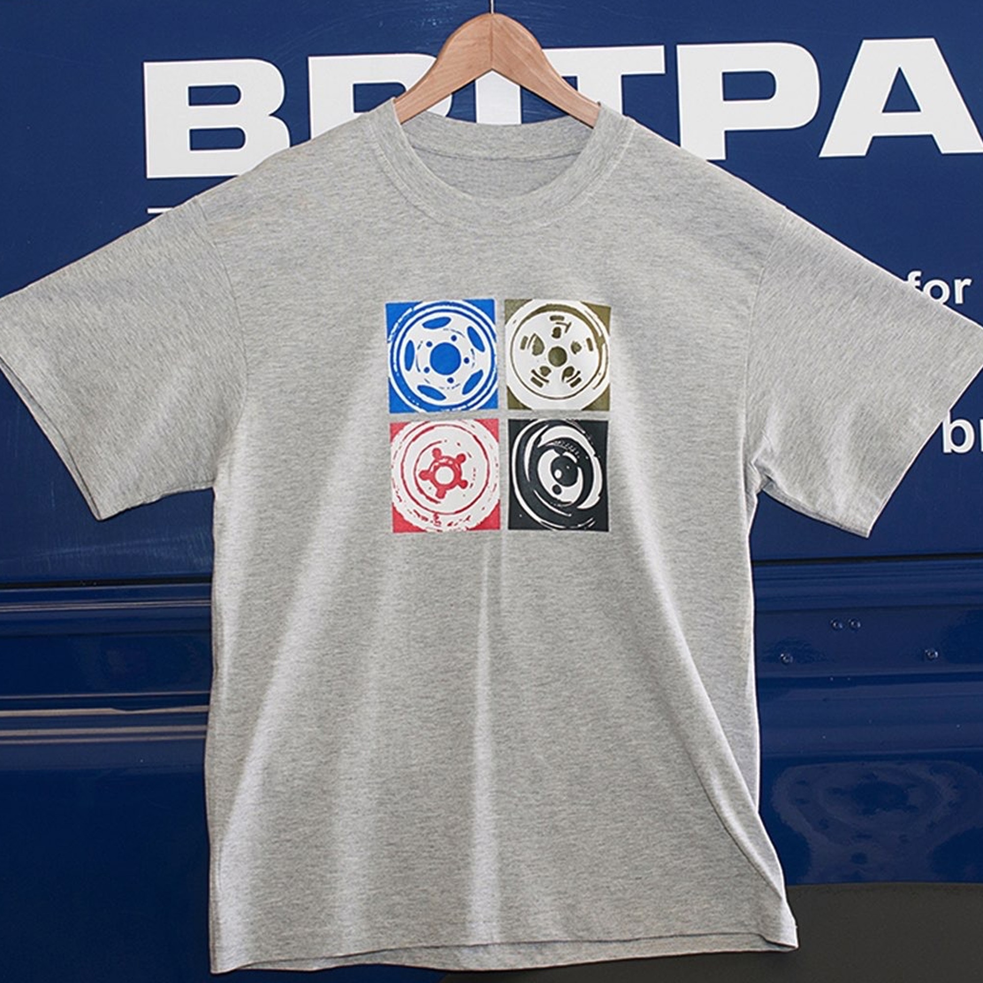 DA8063 - Wheels T-shirt Grey - L