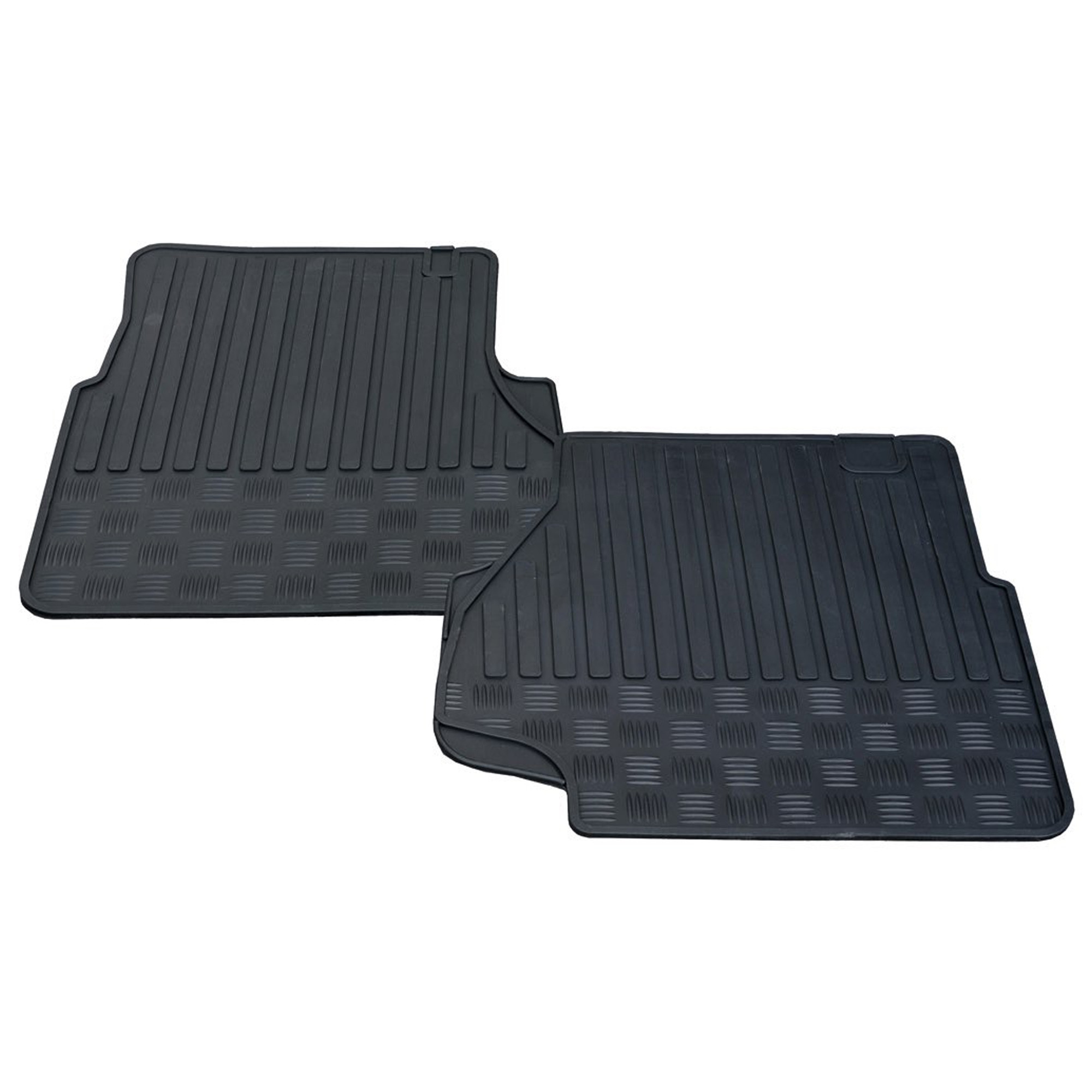 STC50172 - Rubber Mat Set 90/110 1998 on RHD Pair