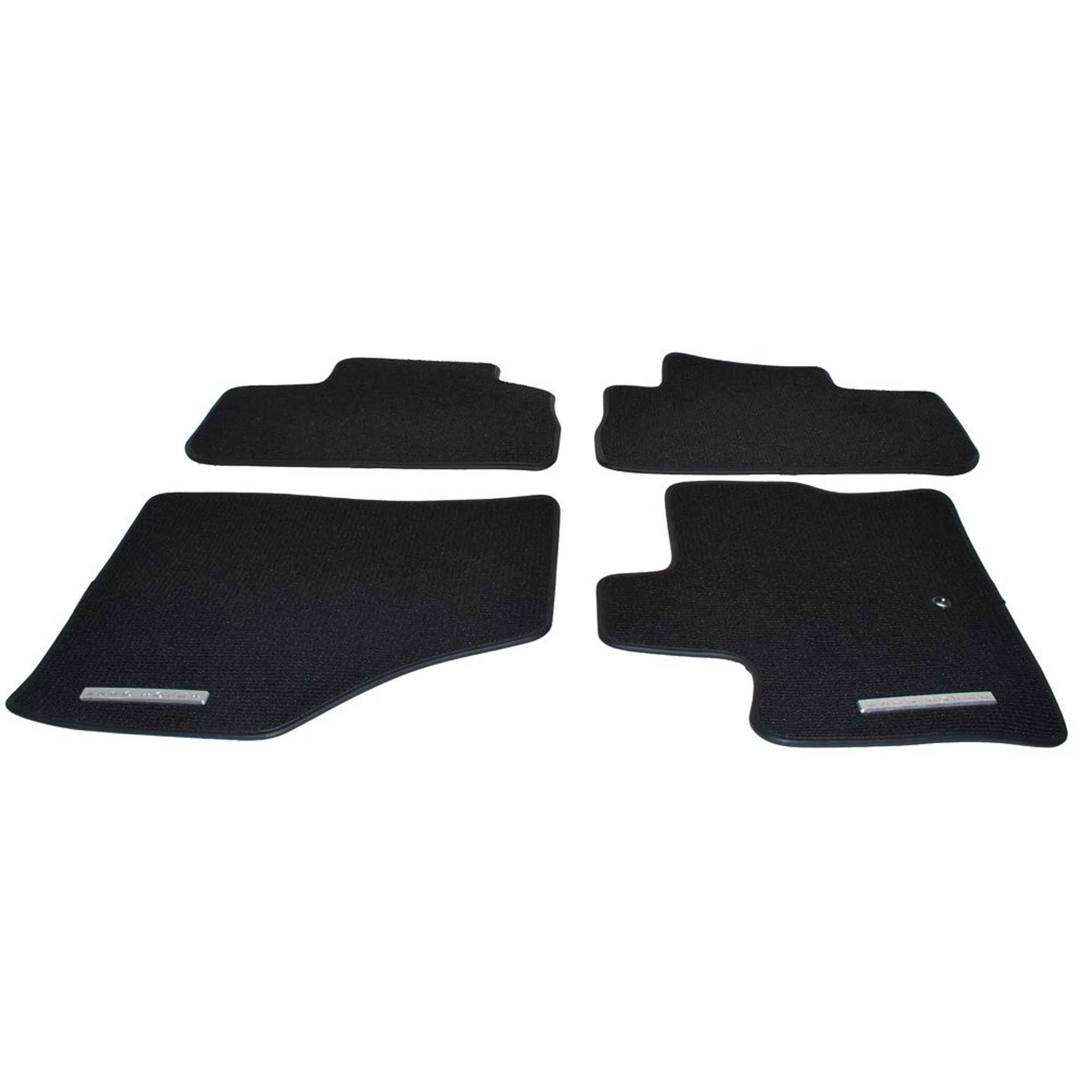 VPLFS0246PVJ - Carpet Mats Ebony LHD Front and Rear Contour Set
