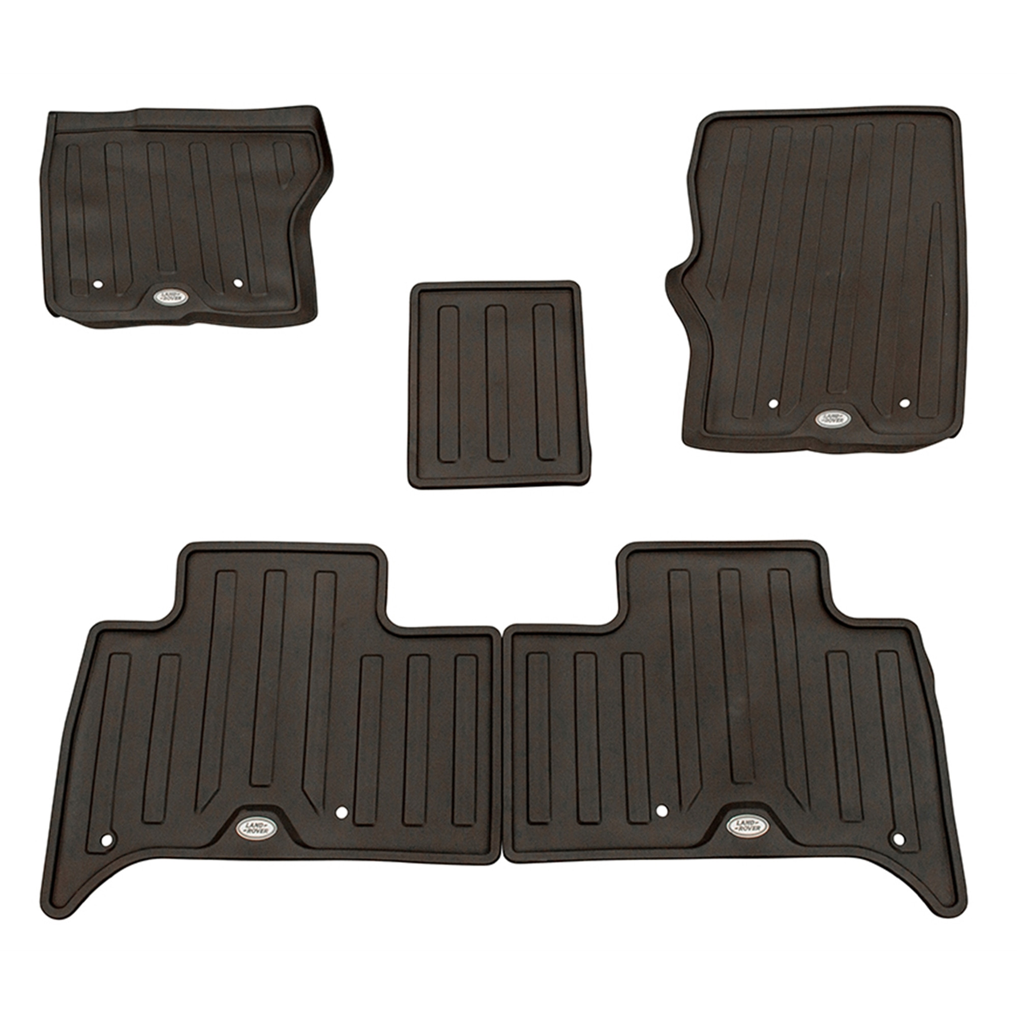 VPLRS0333AAM - Genuine Espresso Rubber Mats Full Set - Discovery 5 LHD