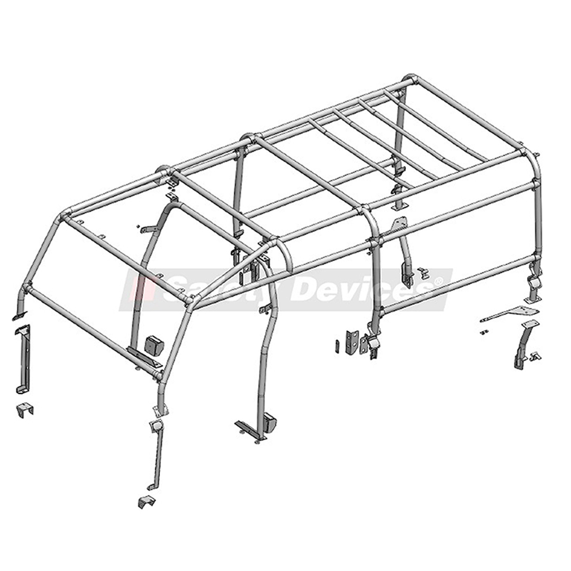 Roll cage store land rover defender